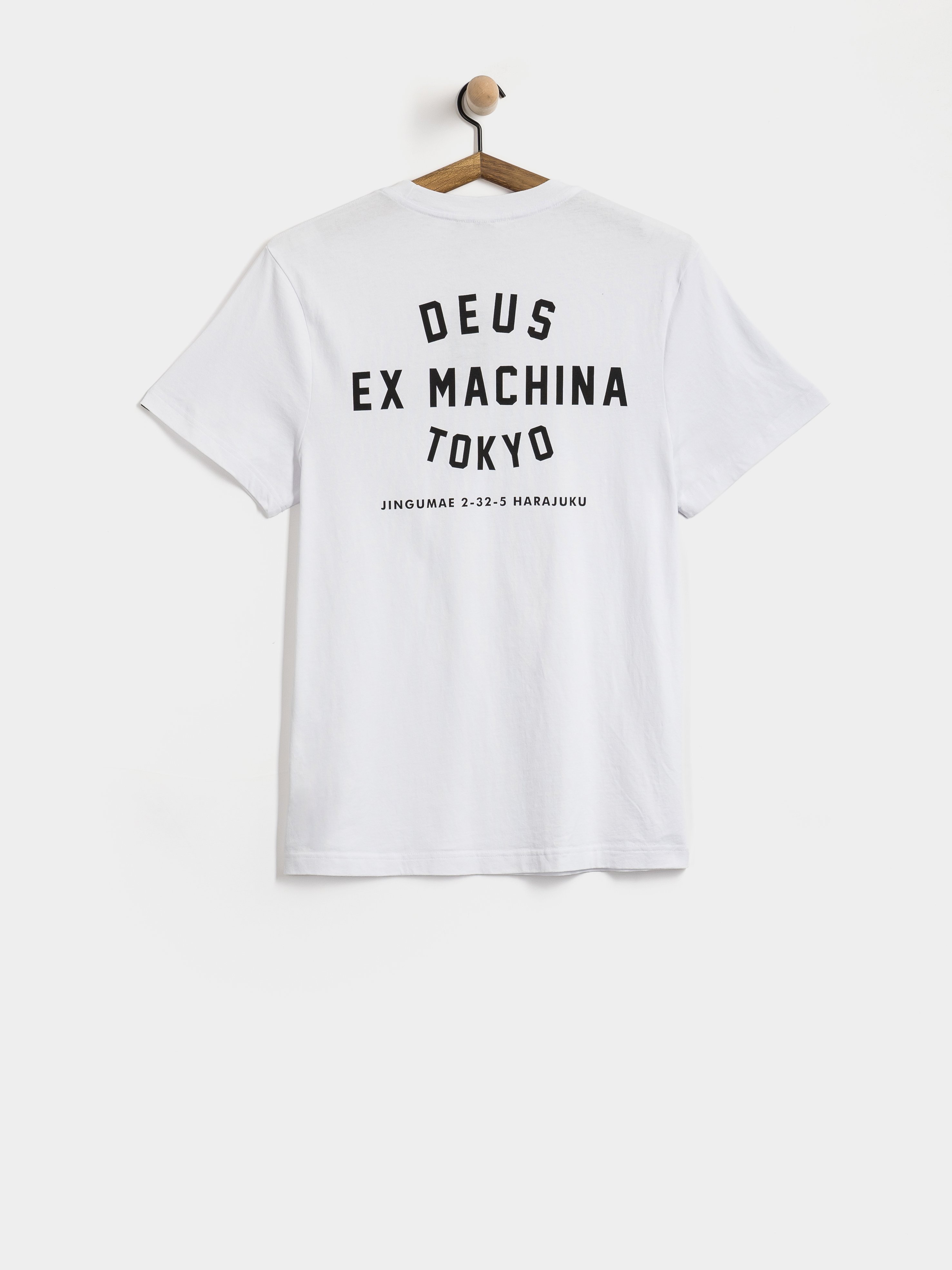 Тениска Deus Ex Machina Harajuku Helmet (white)