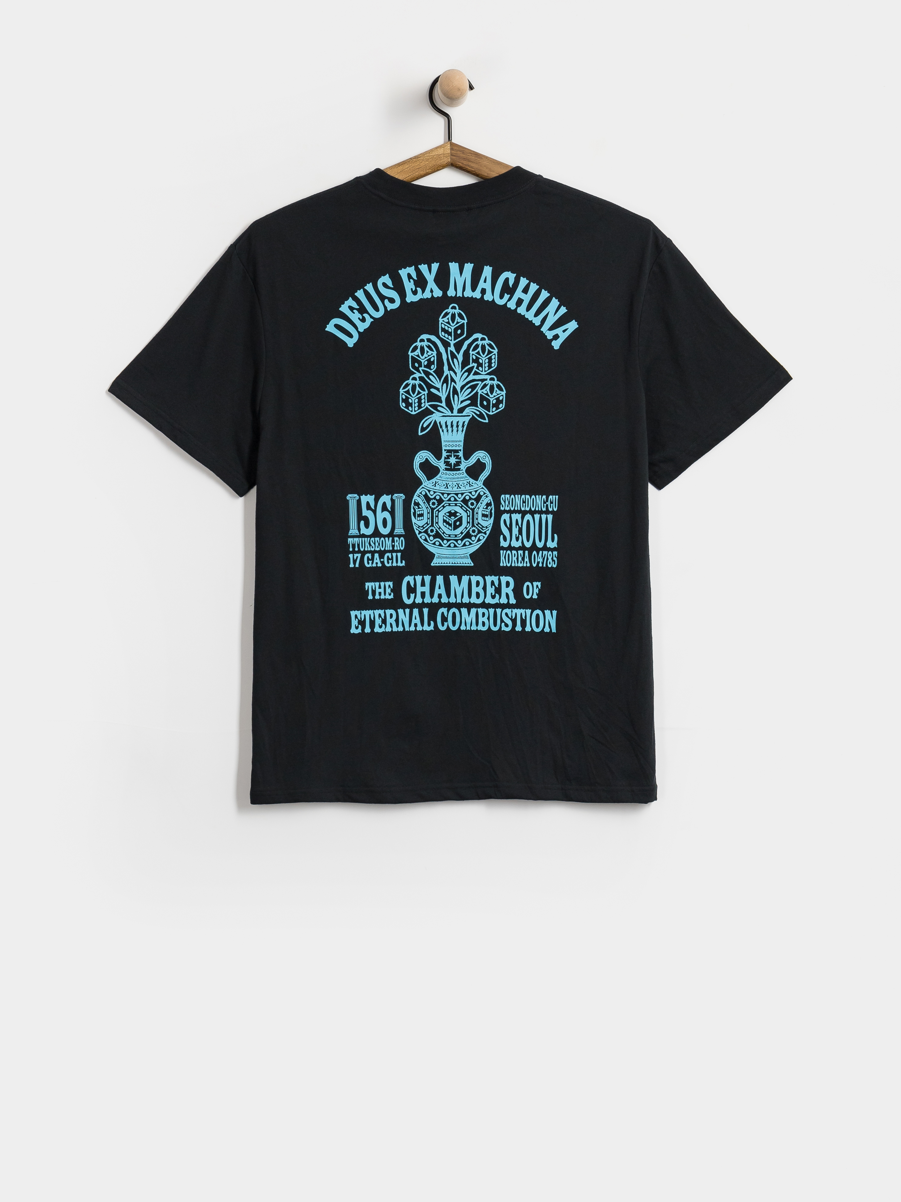Тениска Deus Ex Machina Seoul Ceramic (black)