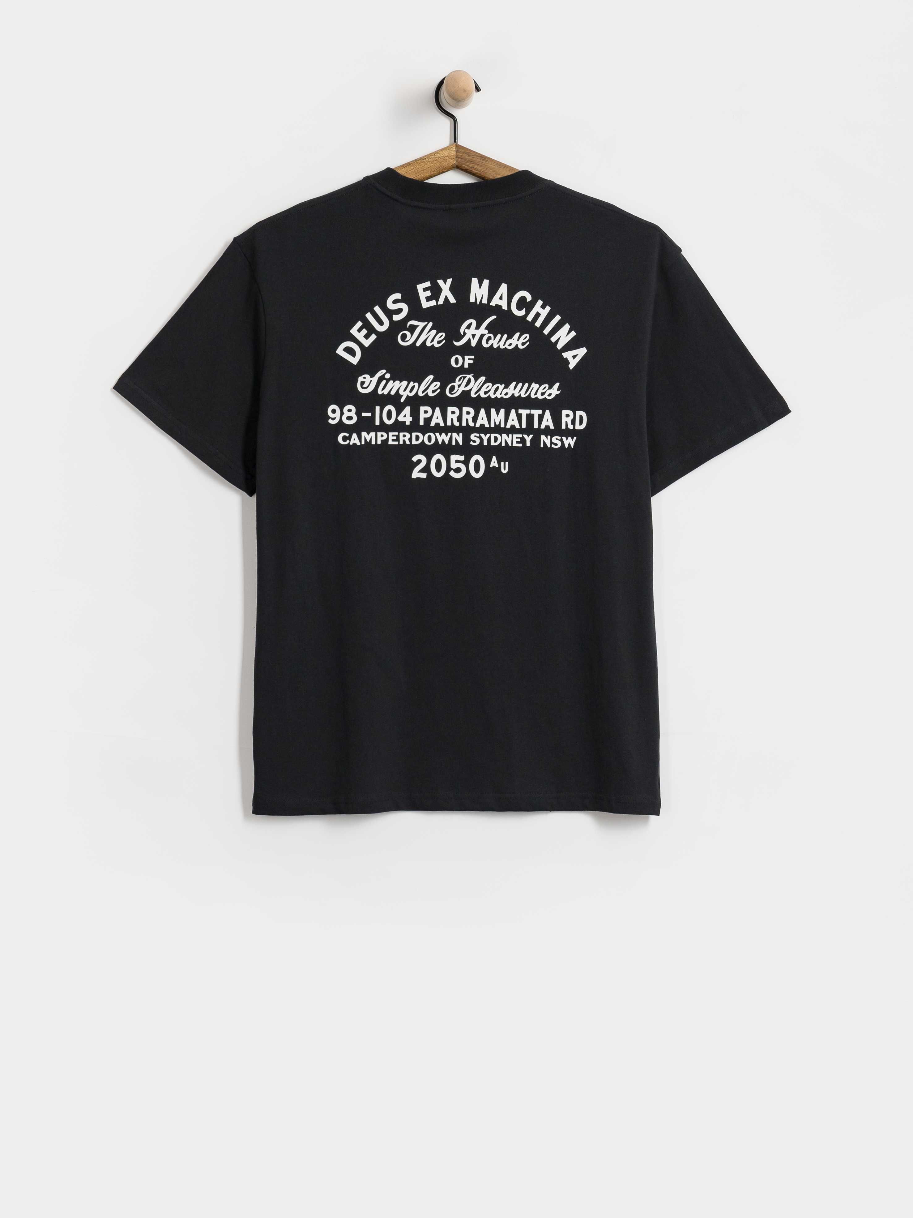 Тениска Deus Ex Machina Drovers Dog (black)