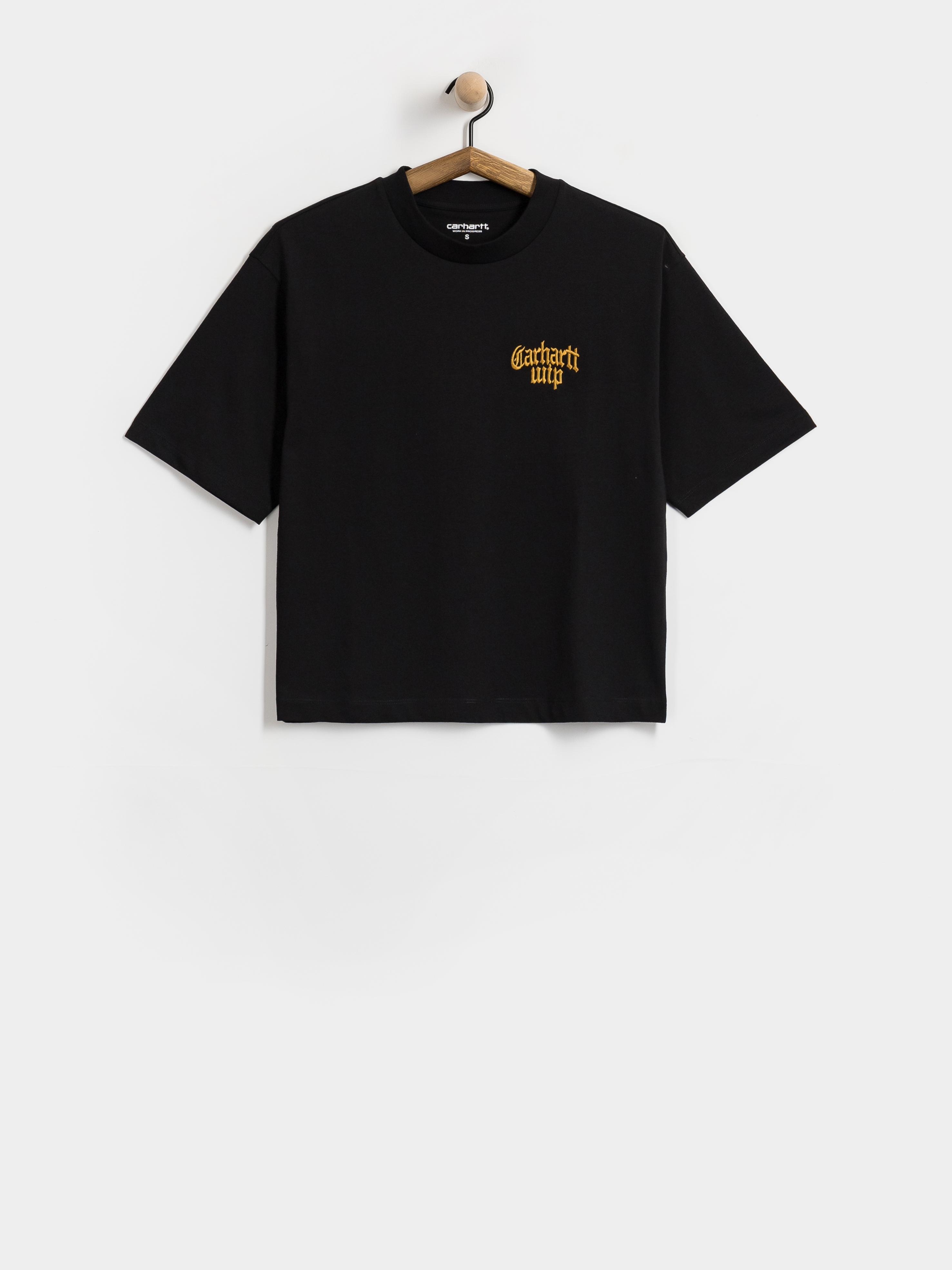 Тениска Carhartt WIP Blackletter Wmn (black)