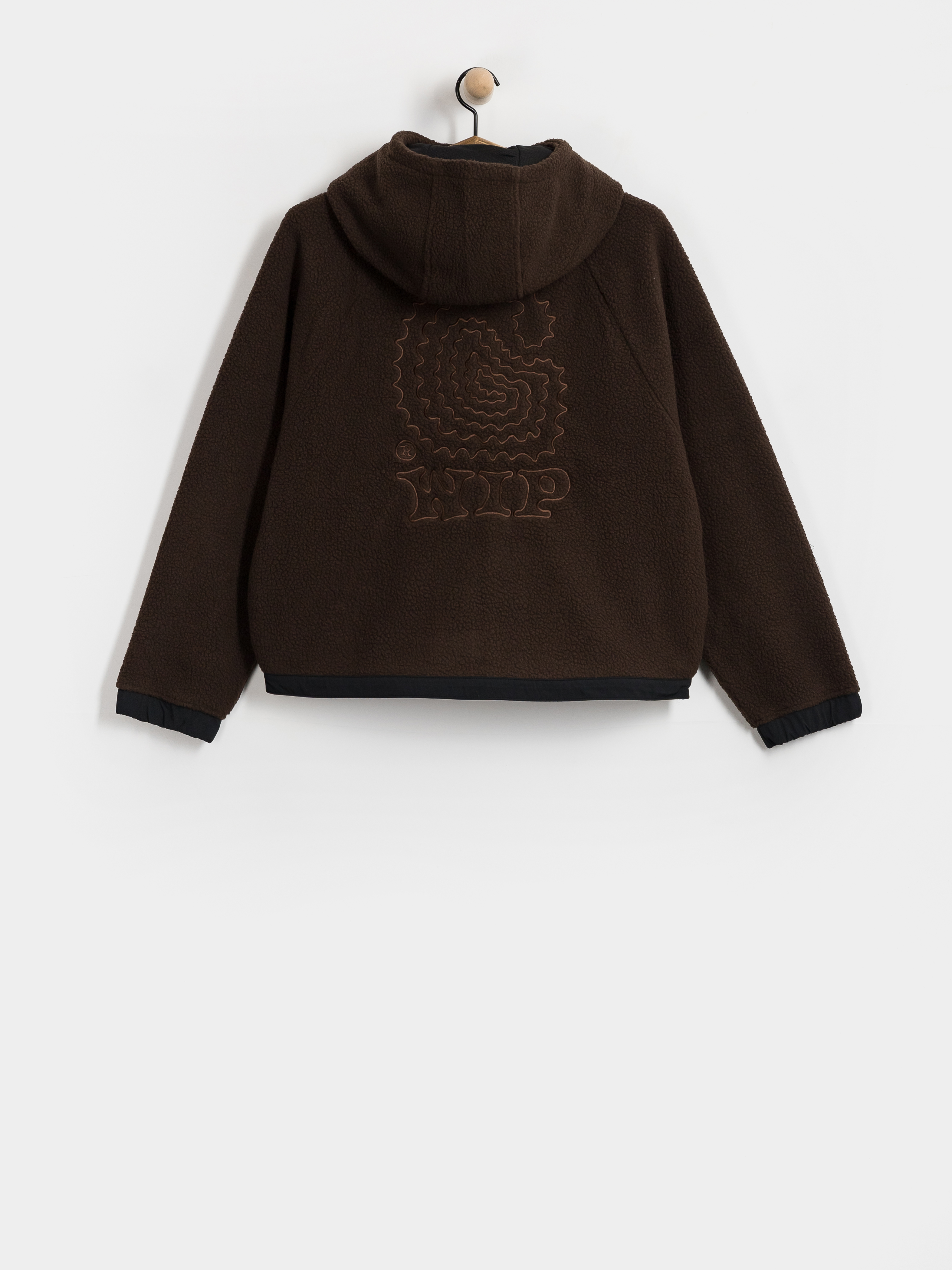 Дамски Поларени суитшърт Carhartt WIP Hooded Limn C (tobacco/brown)