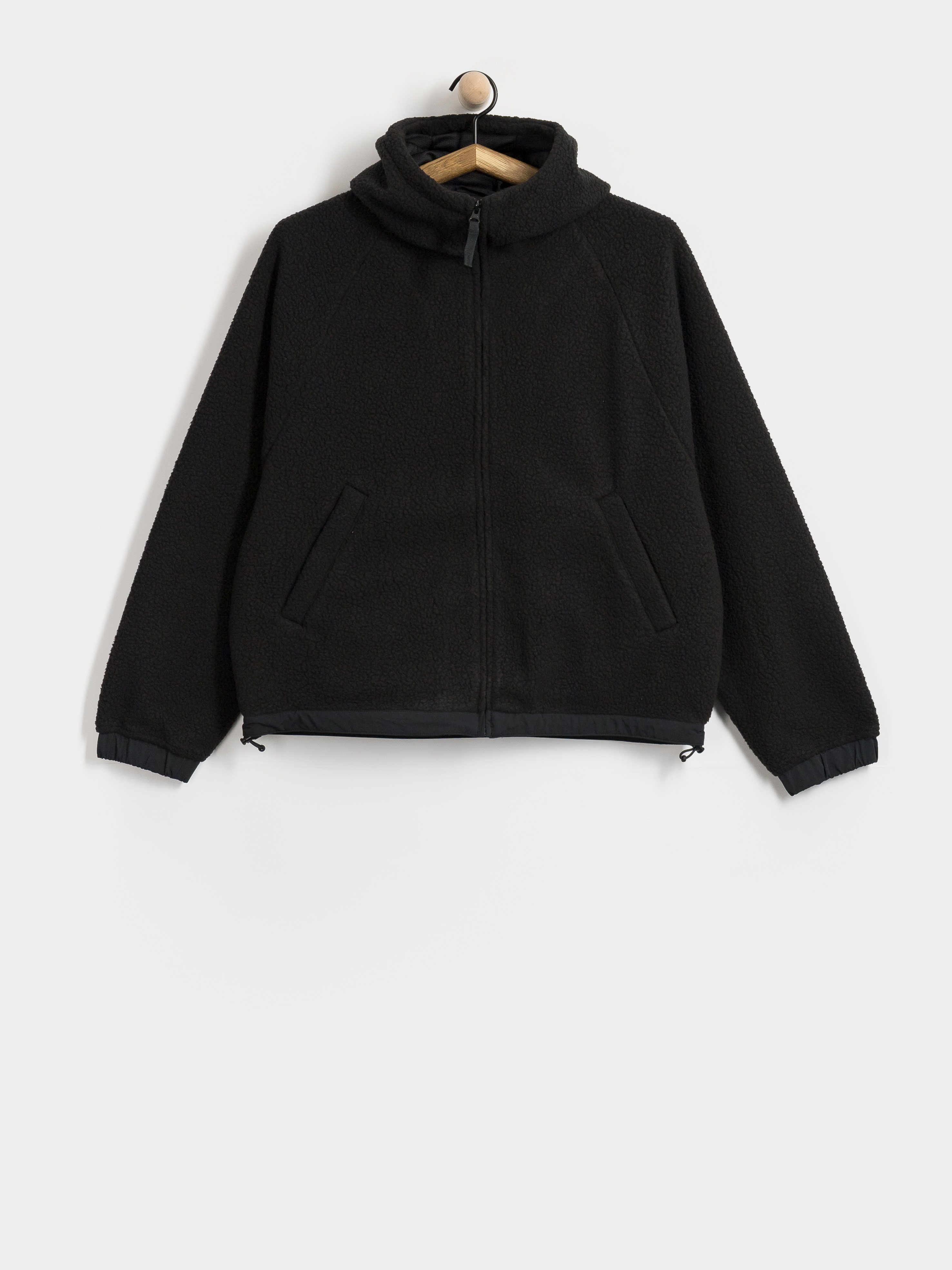 Поларени суитшърт Carhartt WIP Hooded Limn C Wmn (black/flint)