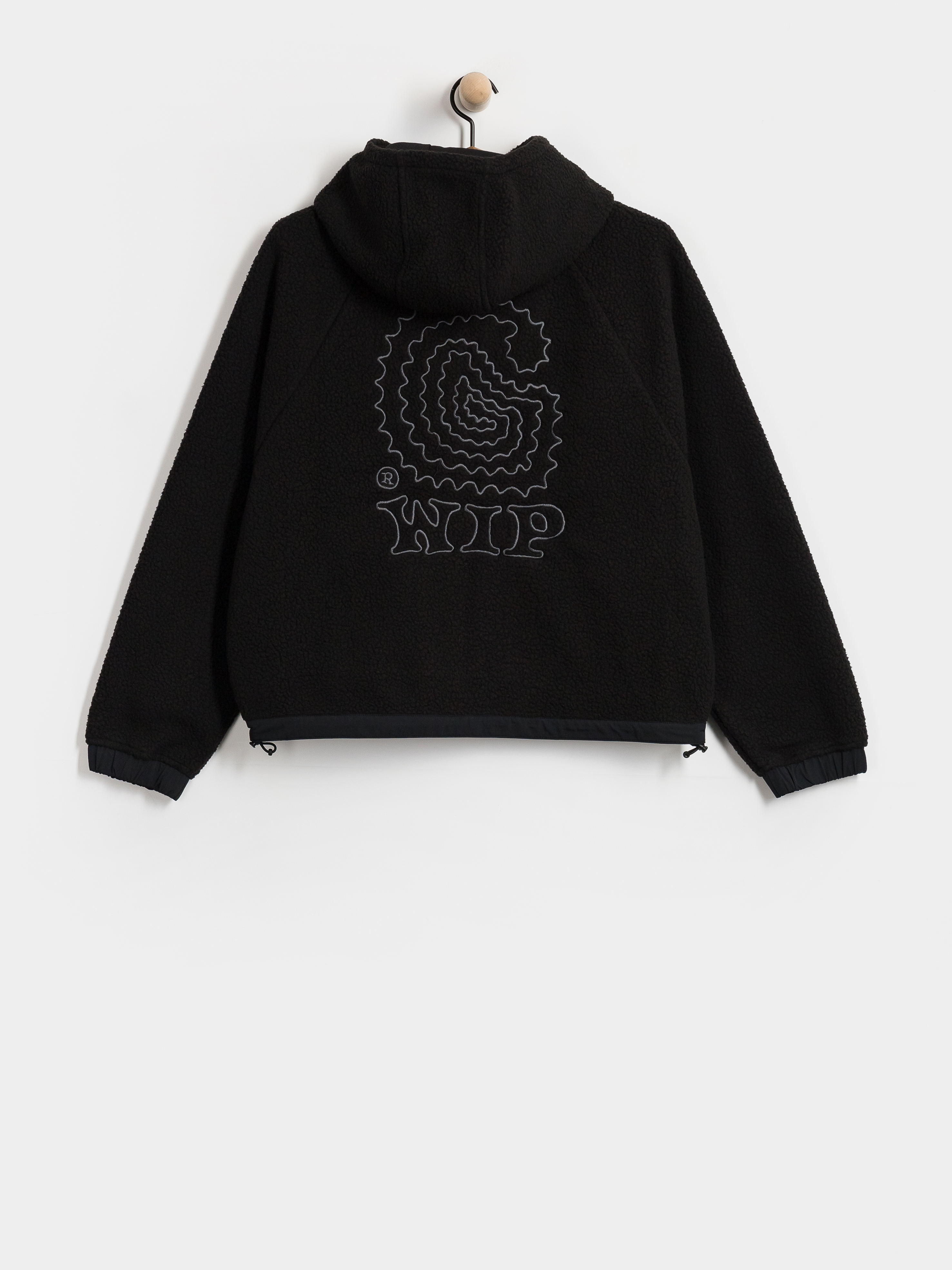 Дамски Поларени суитшърт Carhartt WIP Hooded Limn C (black/flint)
