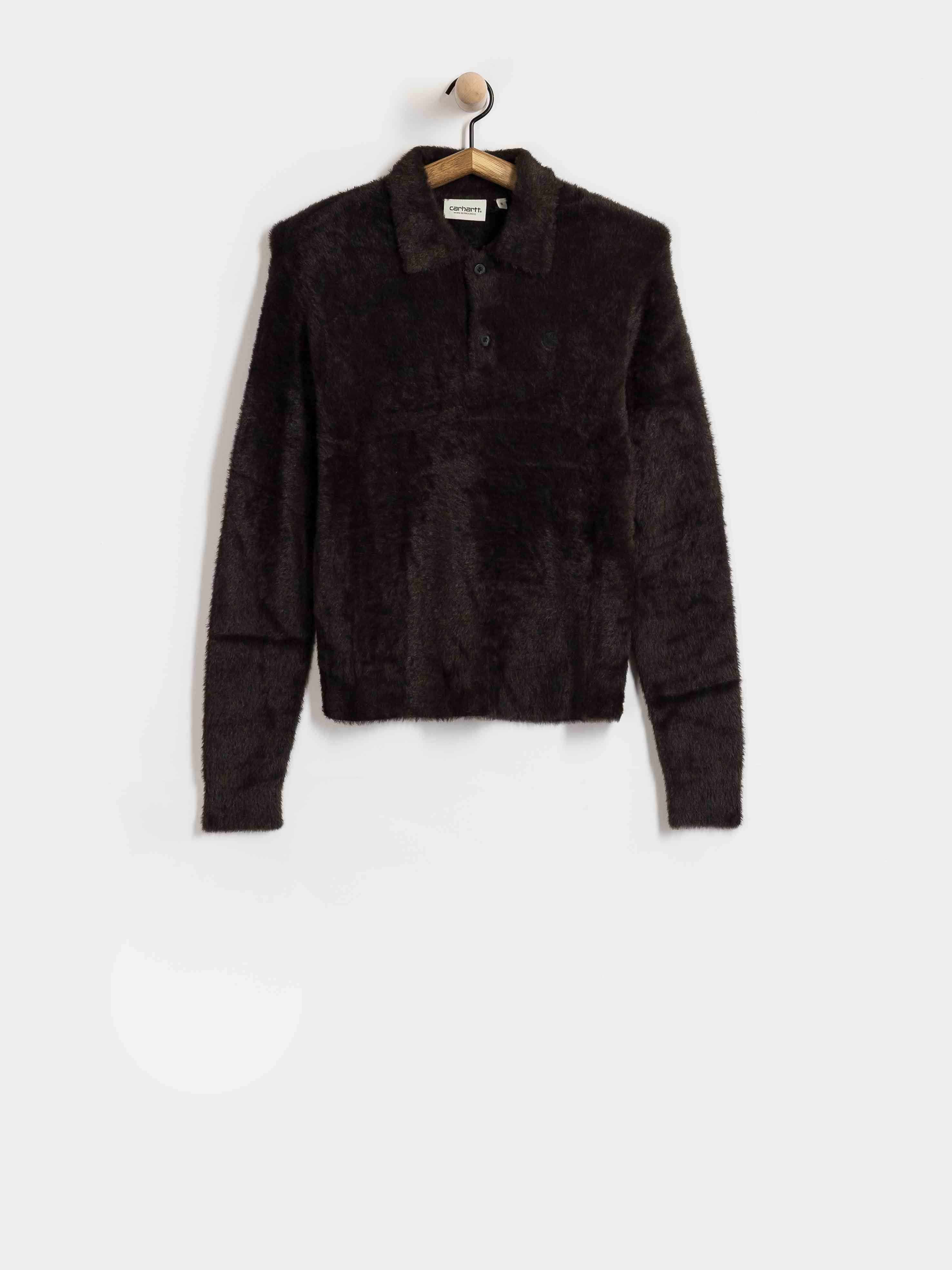 u041fu0443u043bu043eu0432u0435u0440 Carhartt WIP Maine Polo Wmn (black/black)