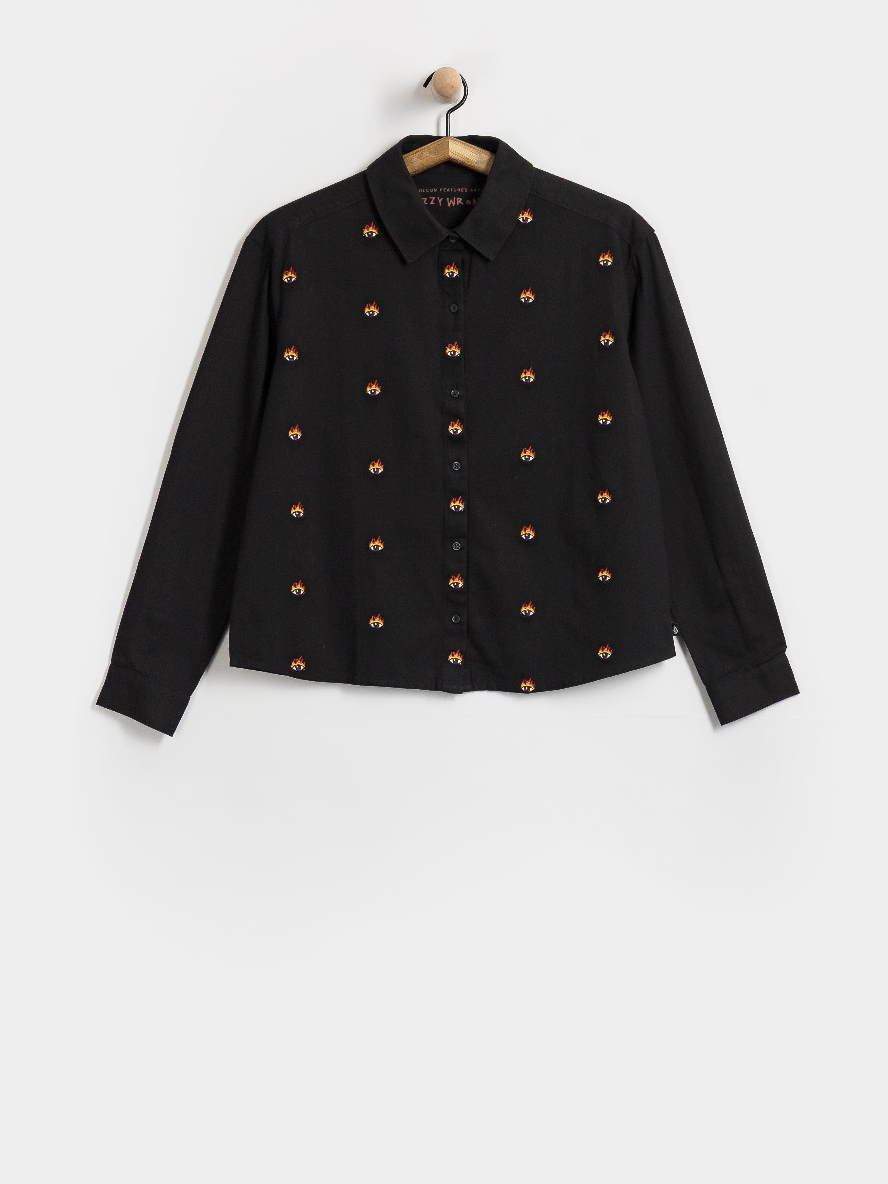 Риза Volcom Fa Ozzy Shirt Wmn (black)