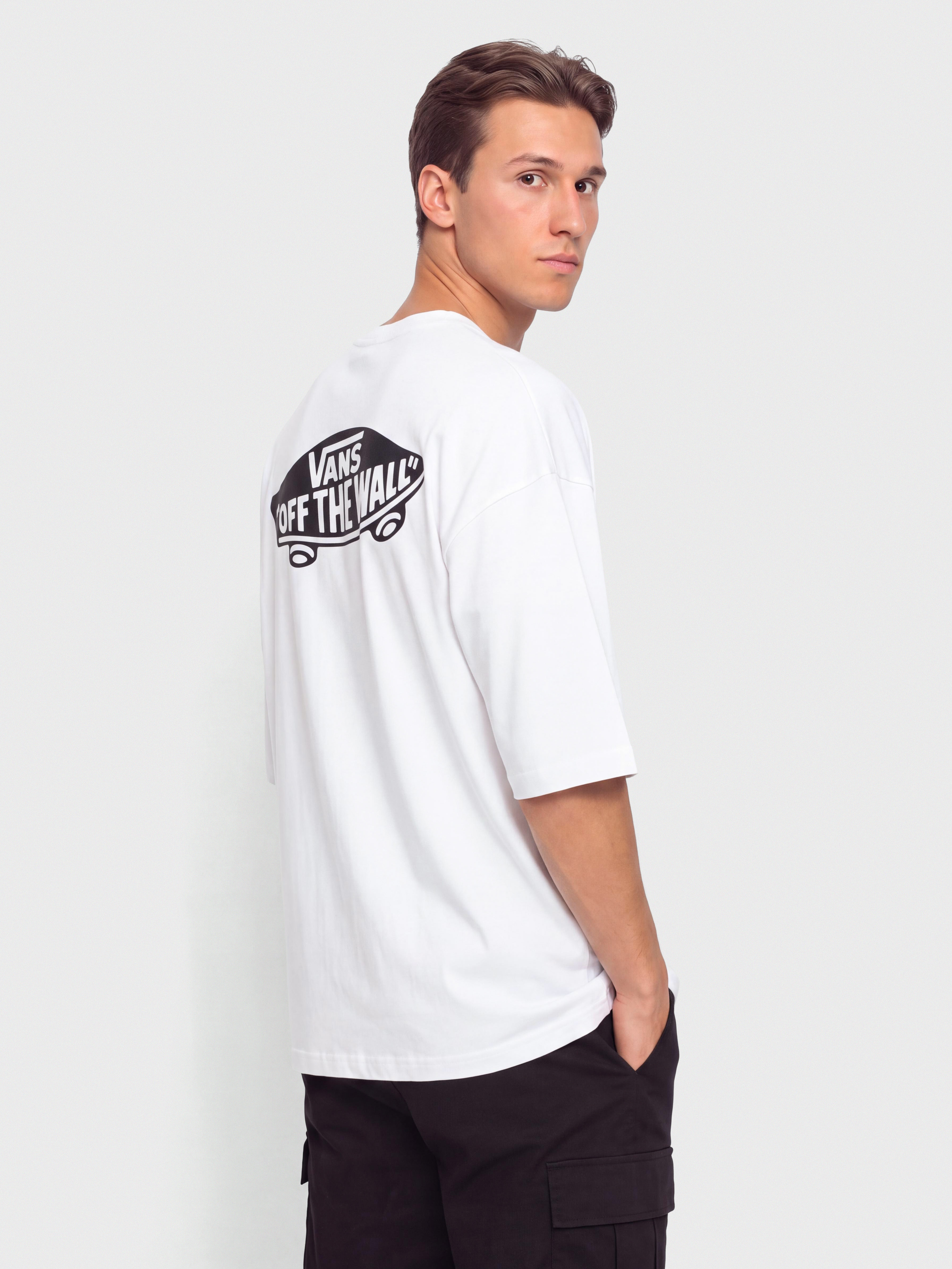 Тениска Vans Style 76 II Loose (white/black)