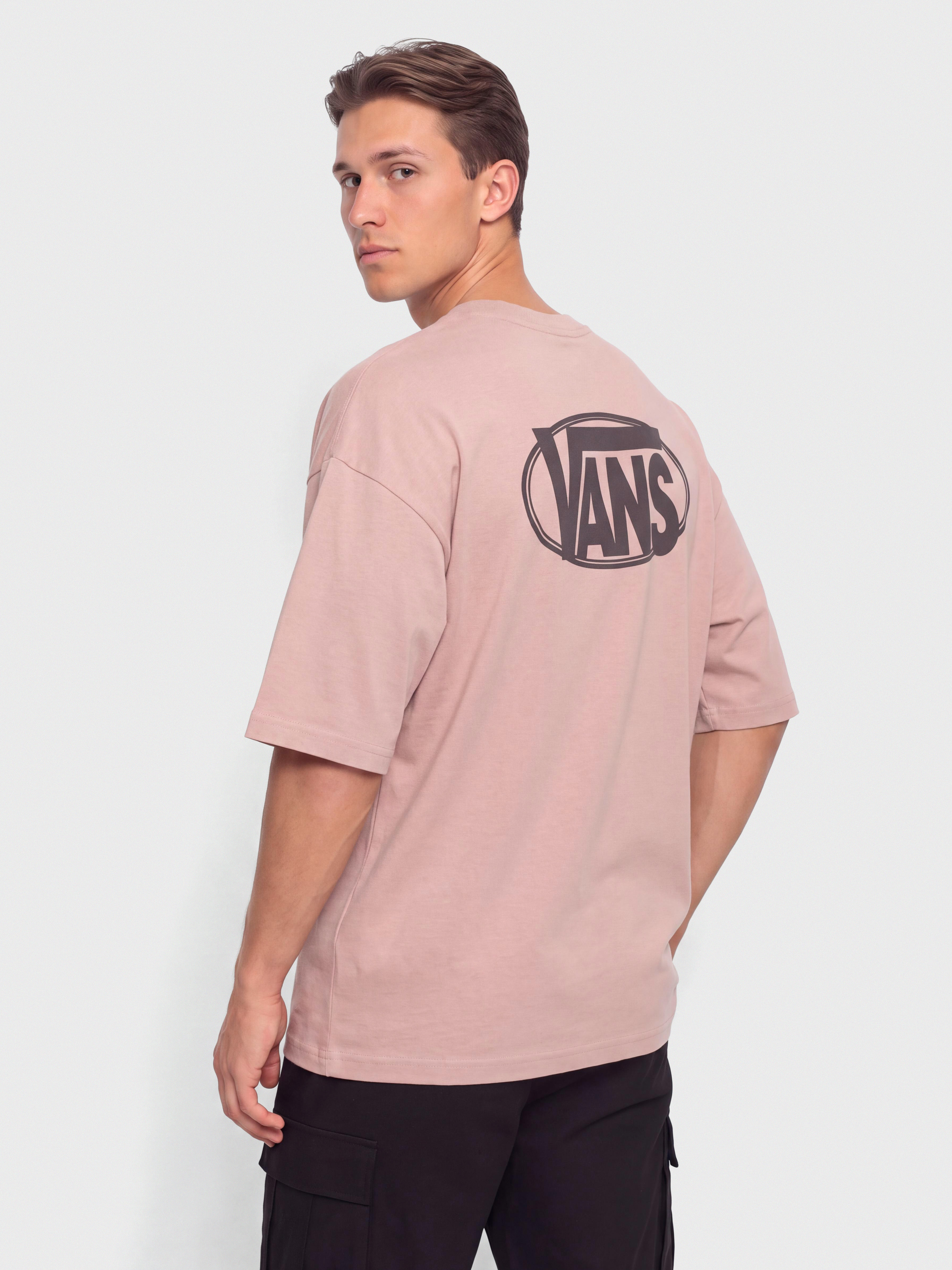 u0422u0435u043du0438u0441u043au0430 Vans Oval Logo Loose (misty mauve)