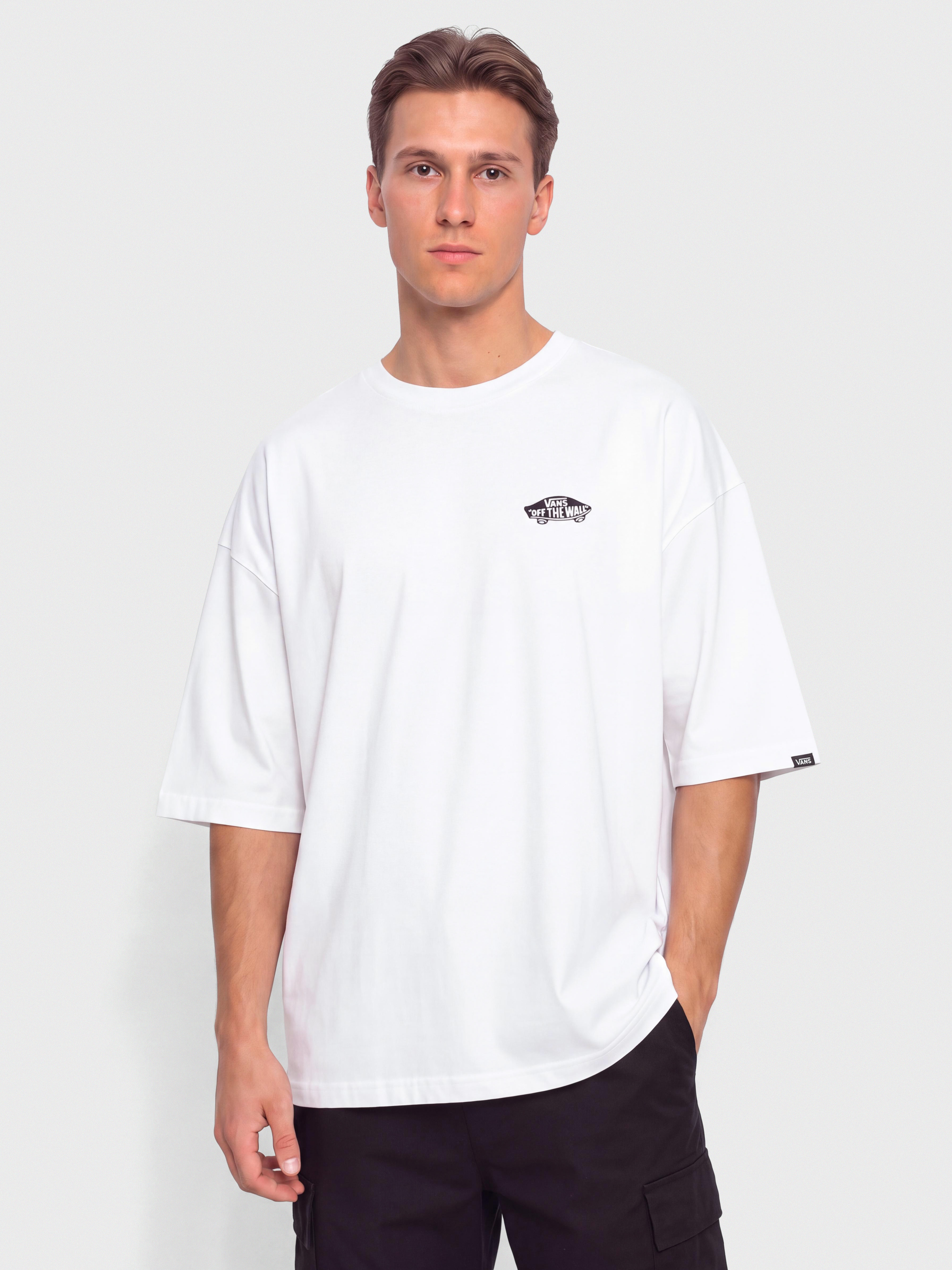 Тениска Vans Style 76 II Loose (white/black)