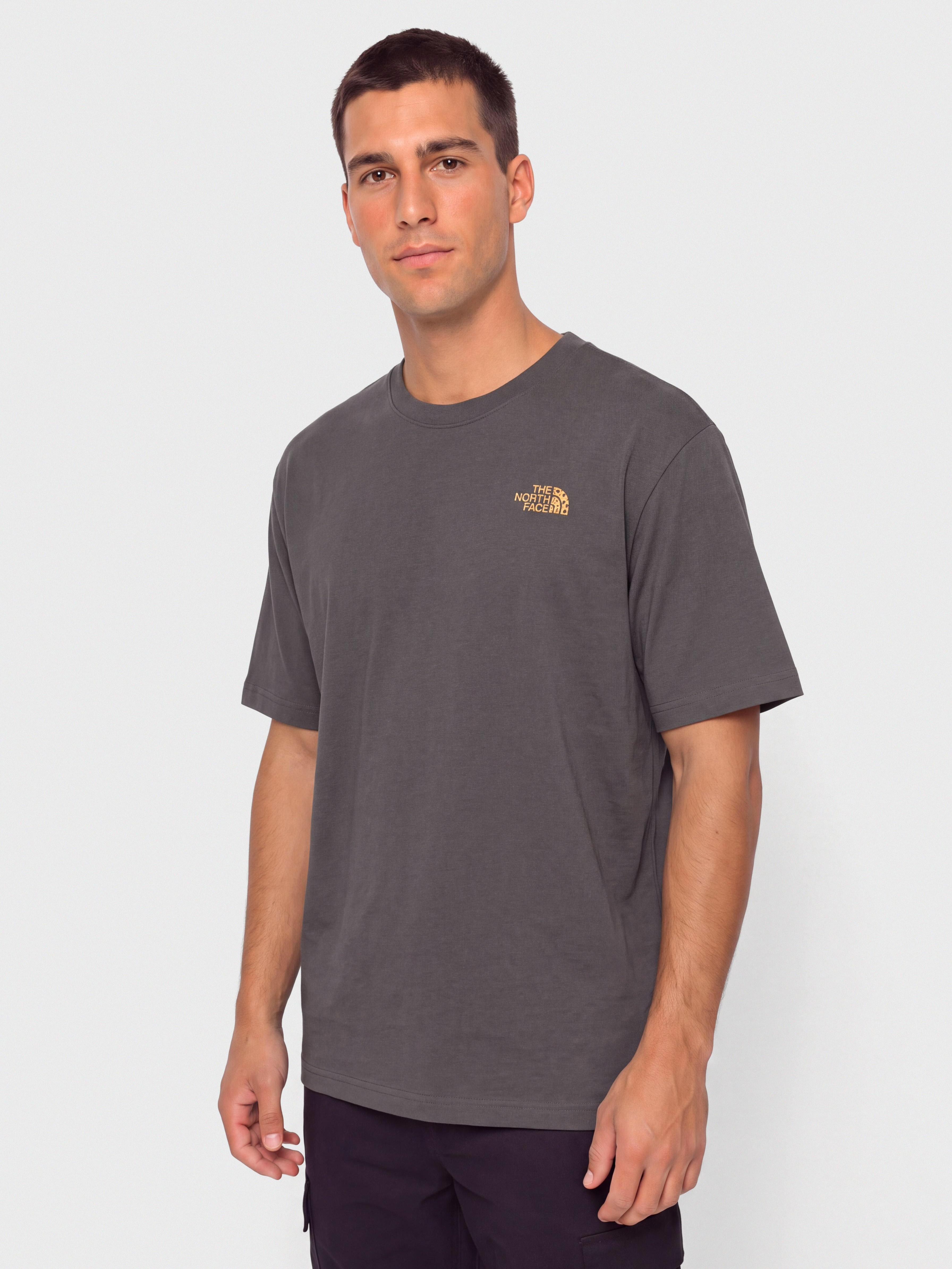 Тениска The North Face Tnf Snack Relaxed (anthracite grey)