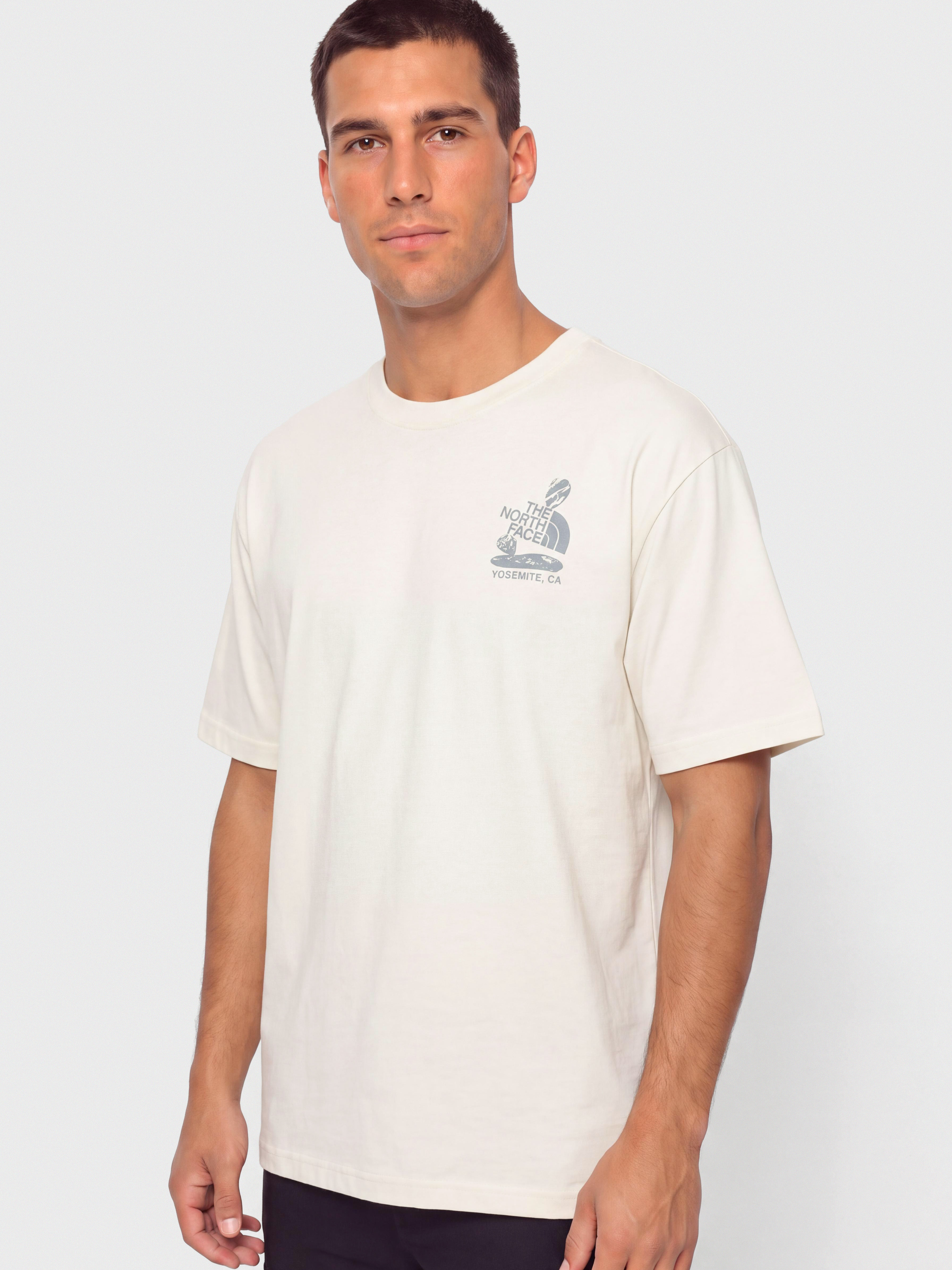 Тениска The North Face Stones Relaxed (white dune)