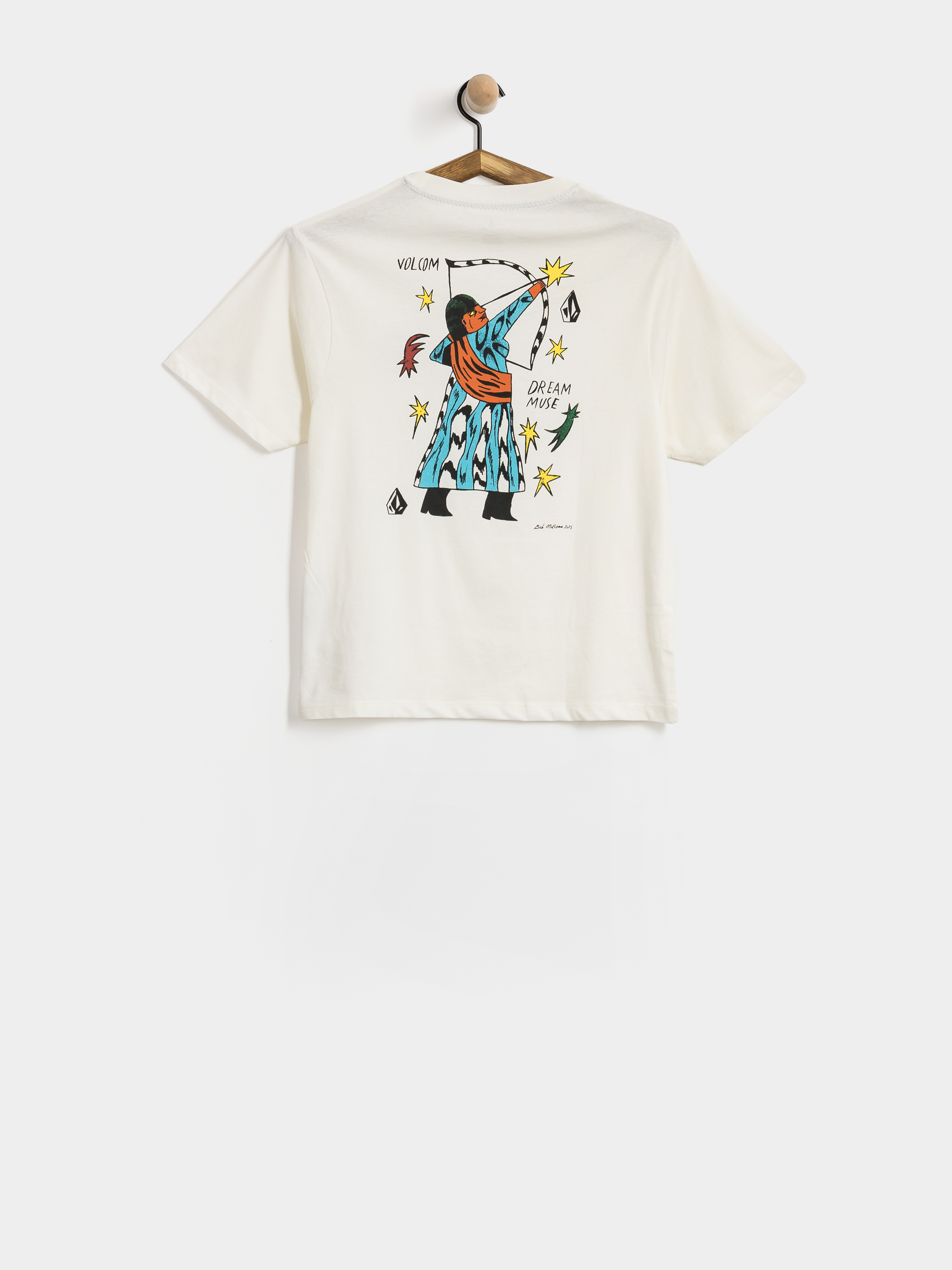 Тениска Volcom Radical Daze Up Wmn (off white)