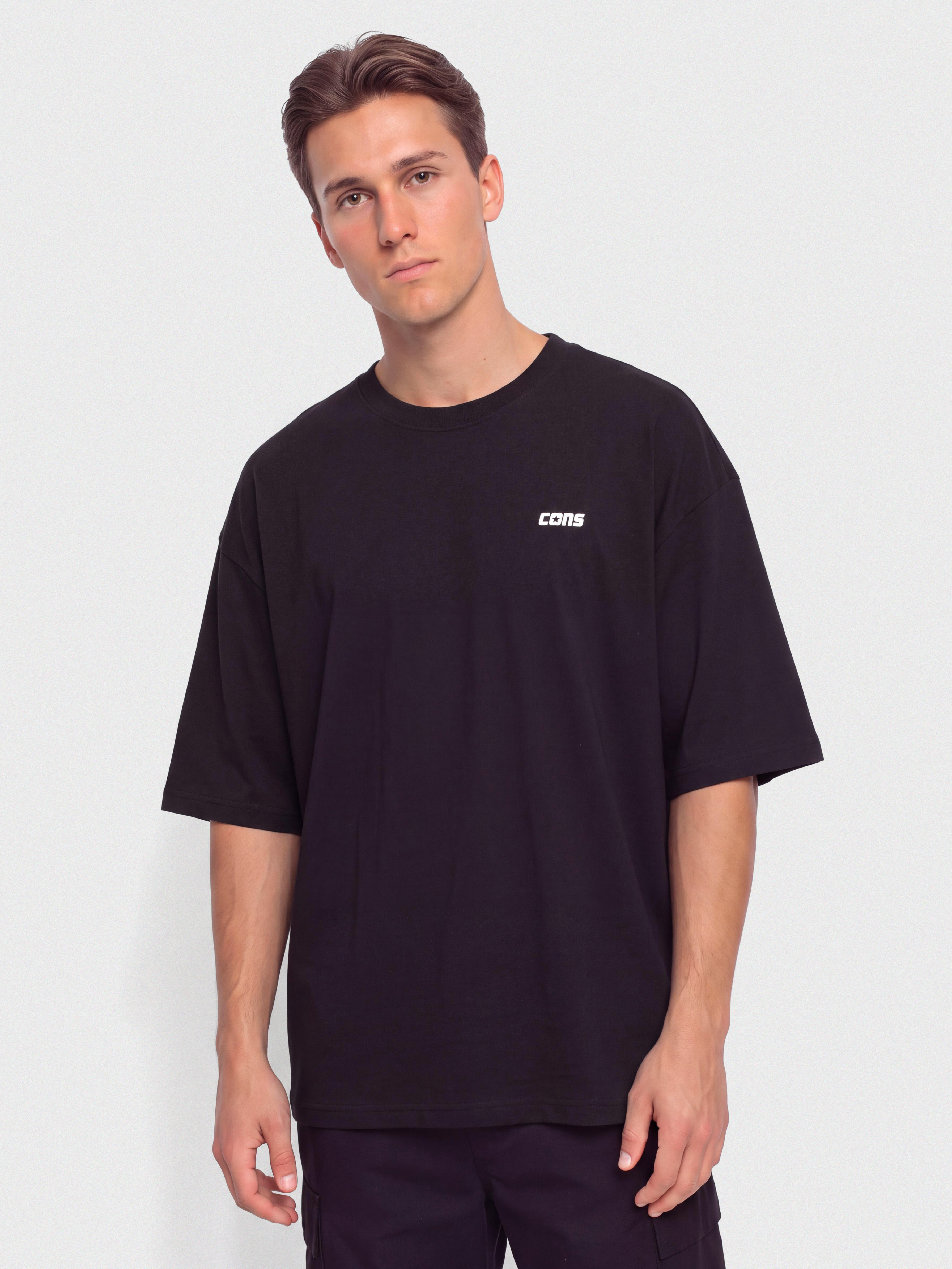 Тениска Converse Loose Fit Cons (converse black)