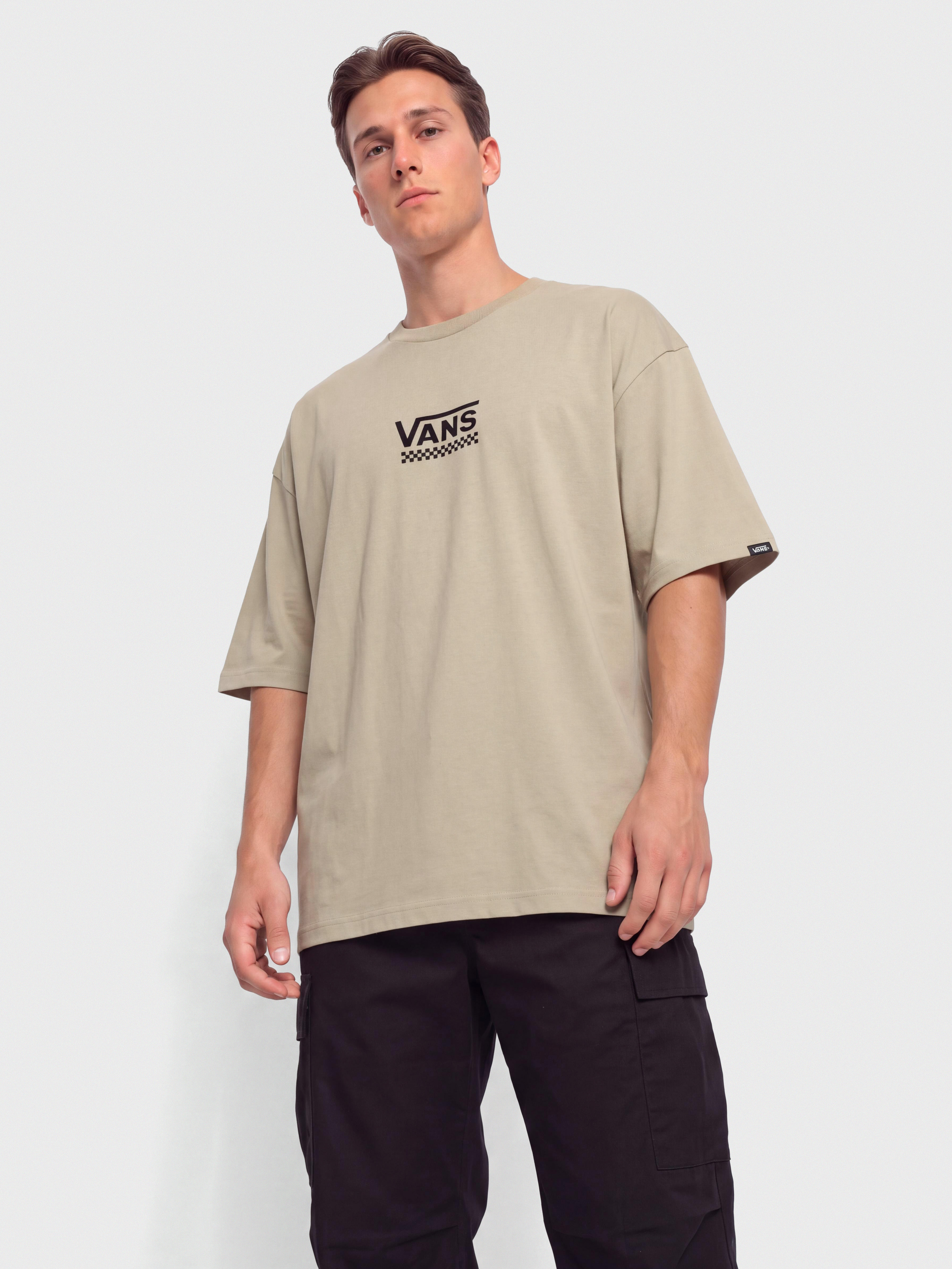 Тениска Vans V Check Loose (london fog)