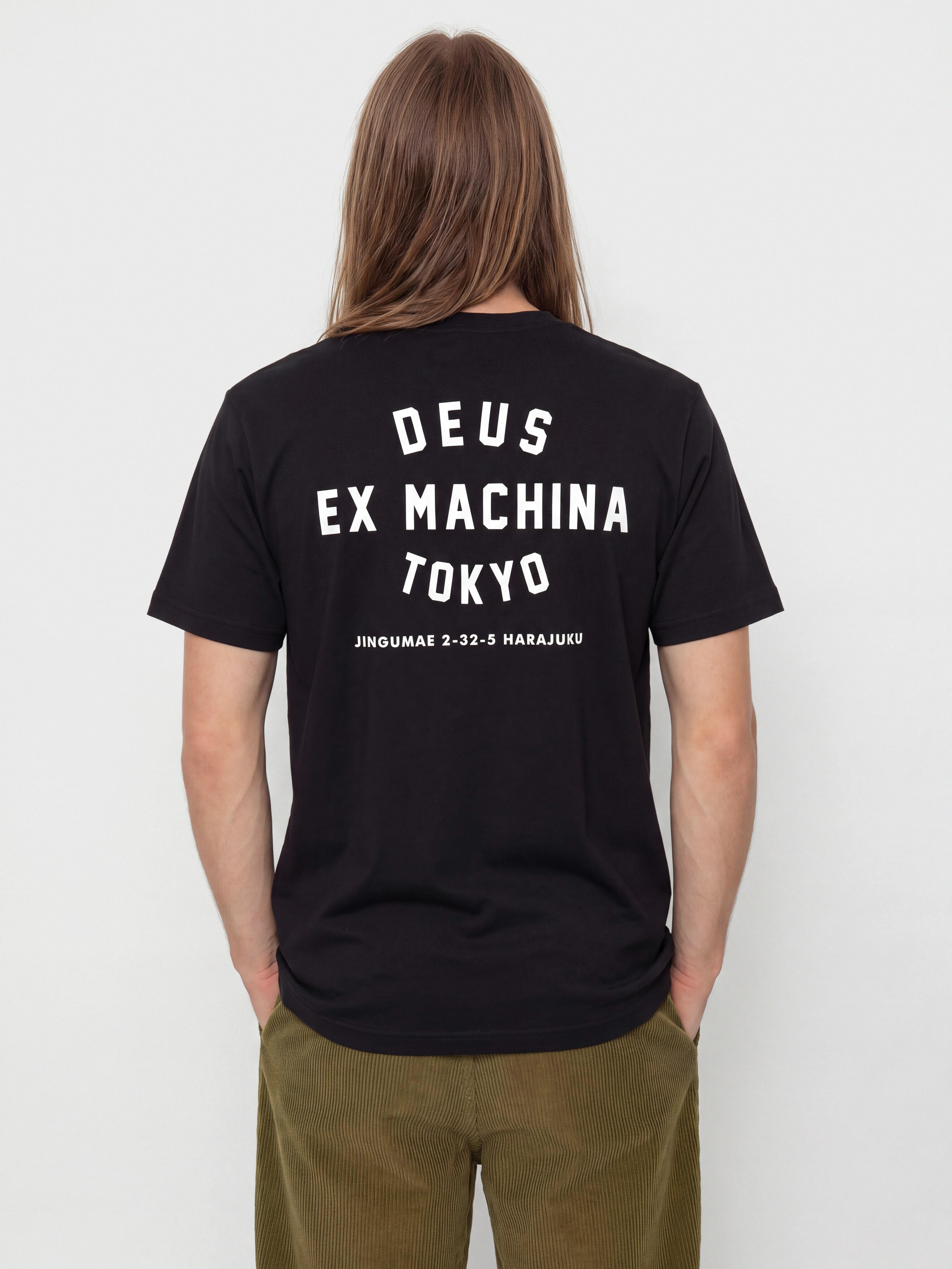 Тениска Deus Ex Machina Harajuku Helmet (black)