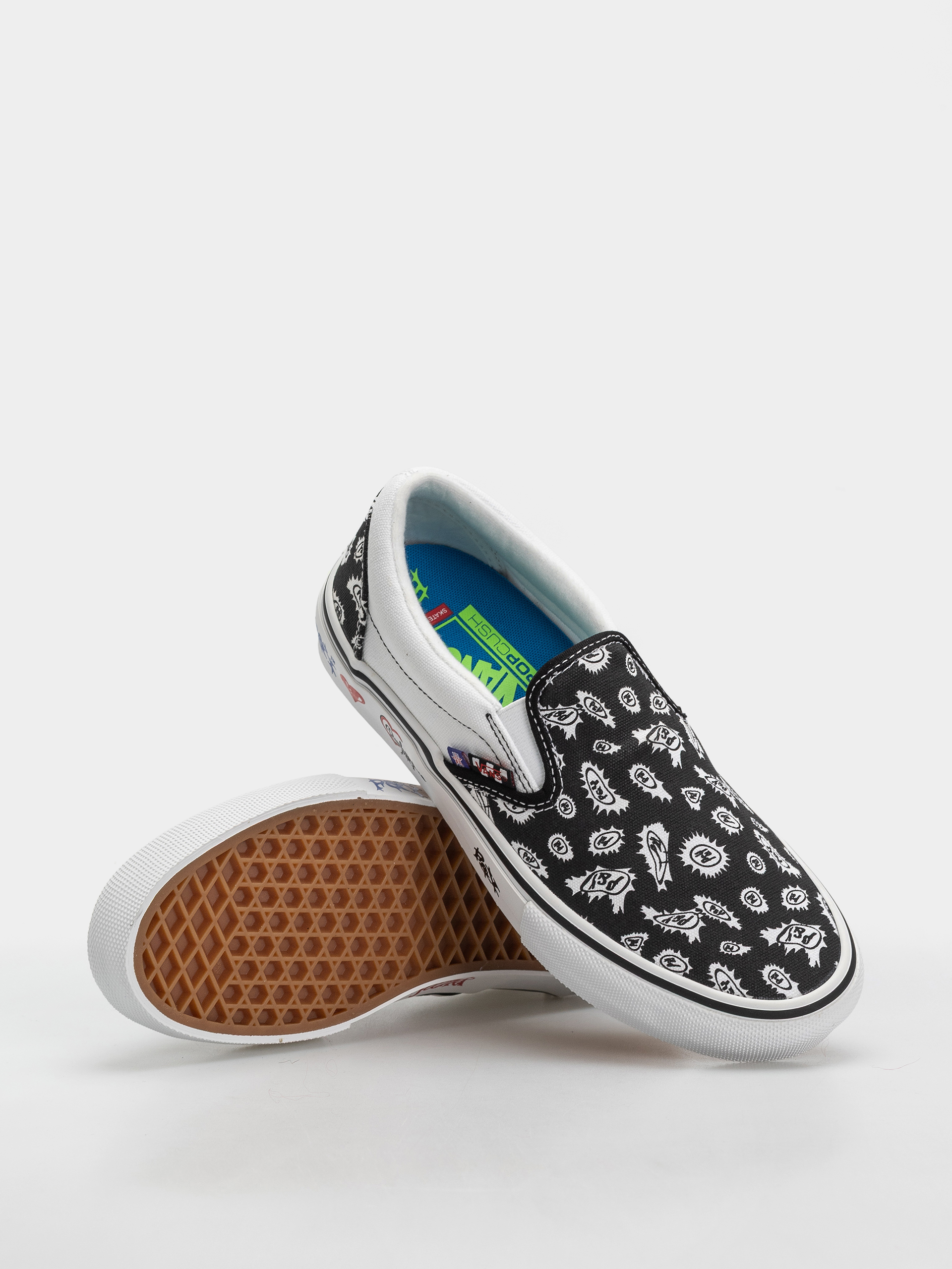 Обувки Vans Skate Slip On Punk&Yo (black/white)