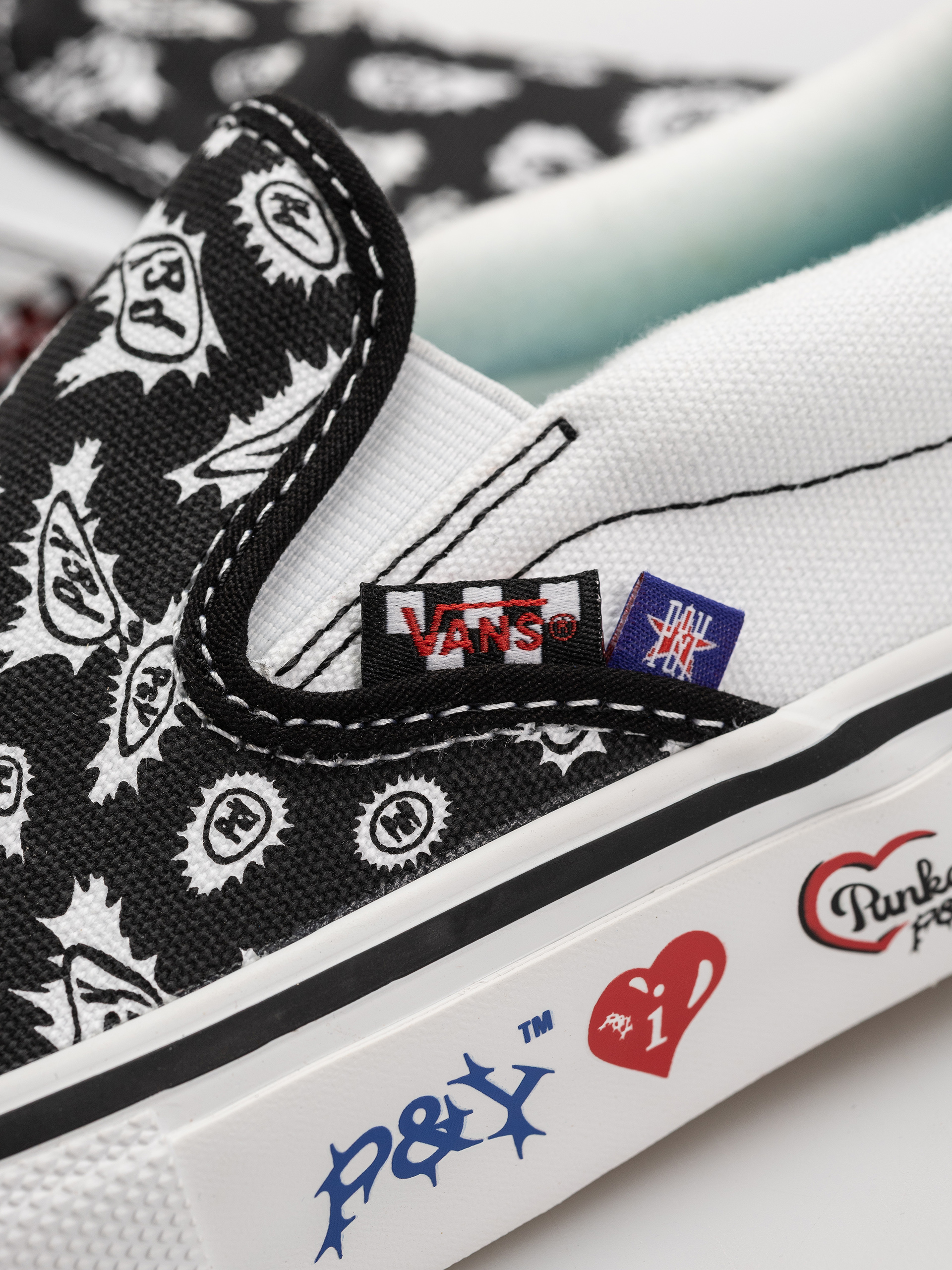 Обувки Vans Skate Slip On Punk&Yo (black/white)