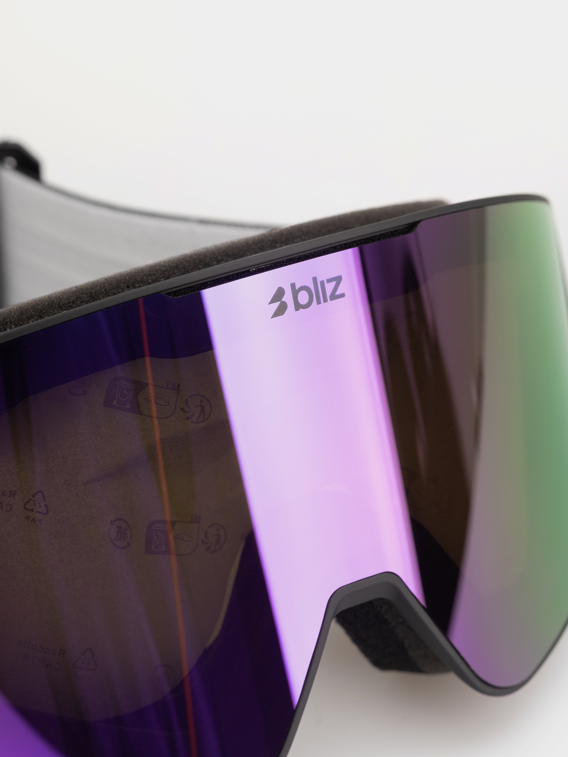 Сноуборд очила Bliz G001 (matte black/brown w purple multi)