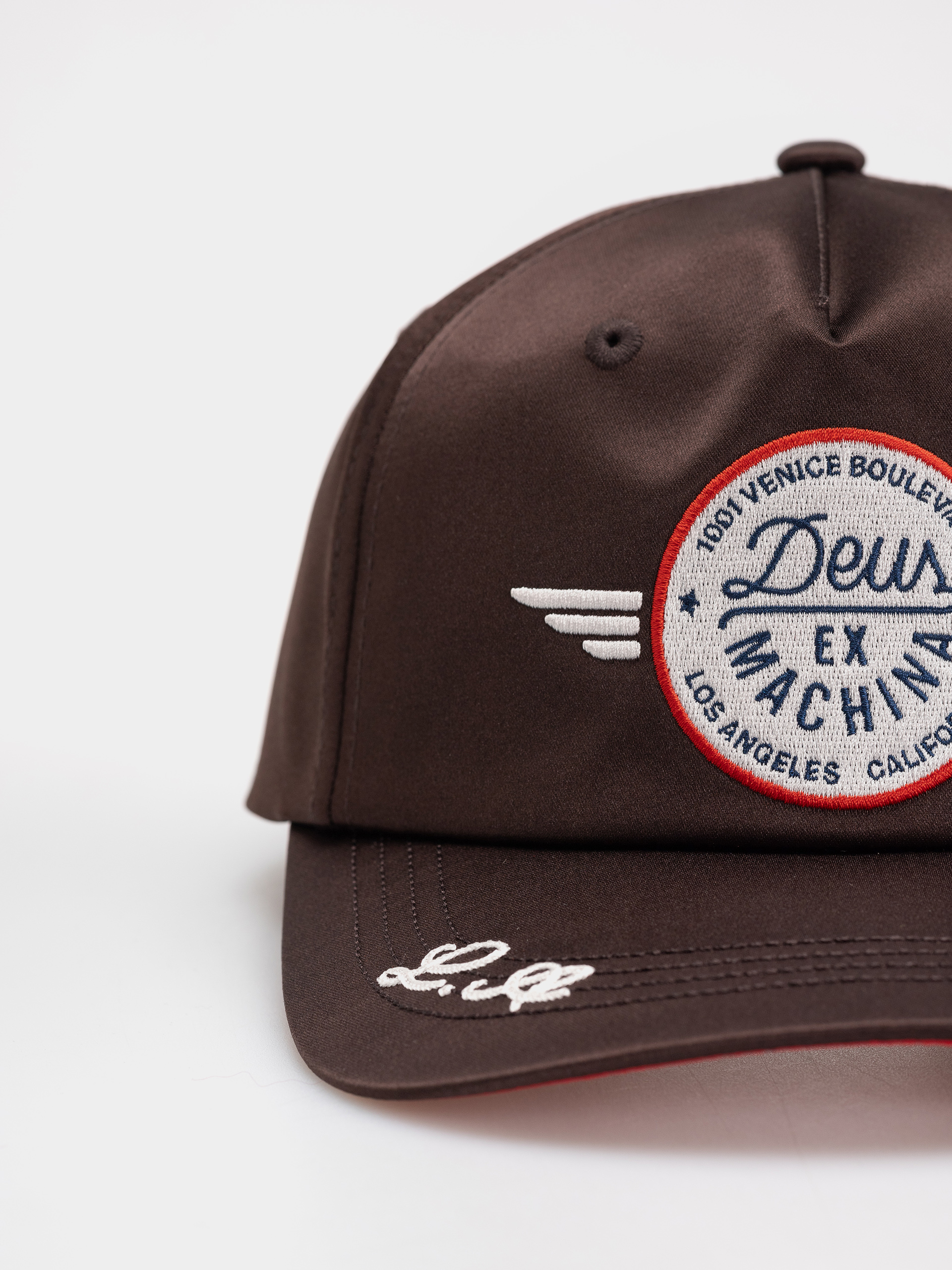 Шапка с козирка Deus Ex Machina Hessel Cap Wmn (java brown)