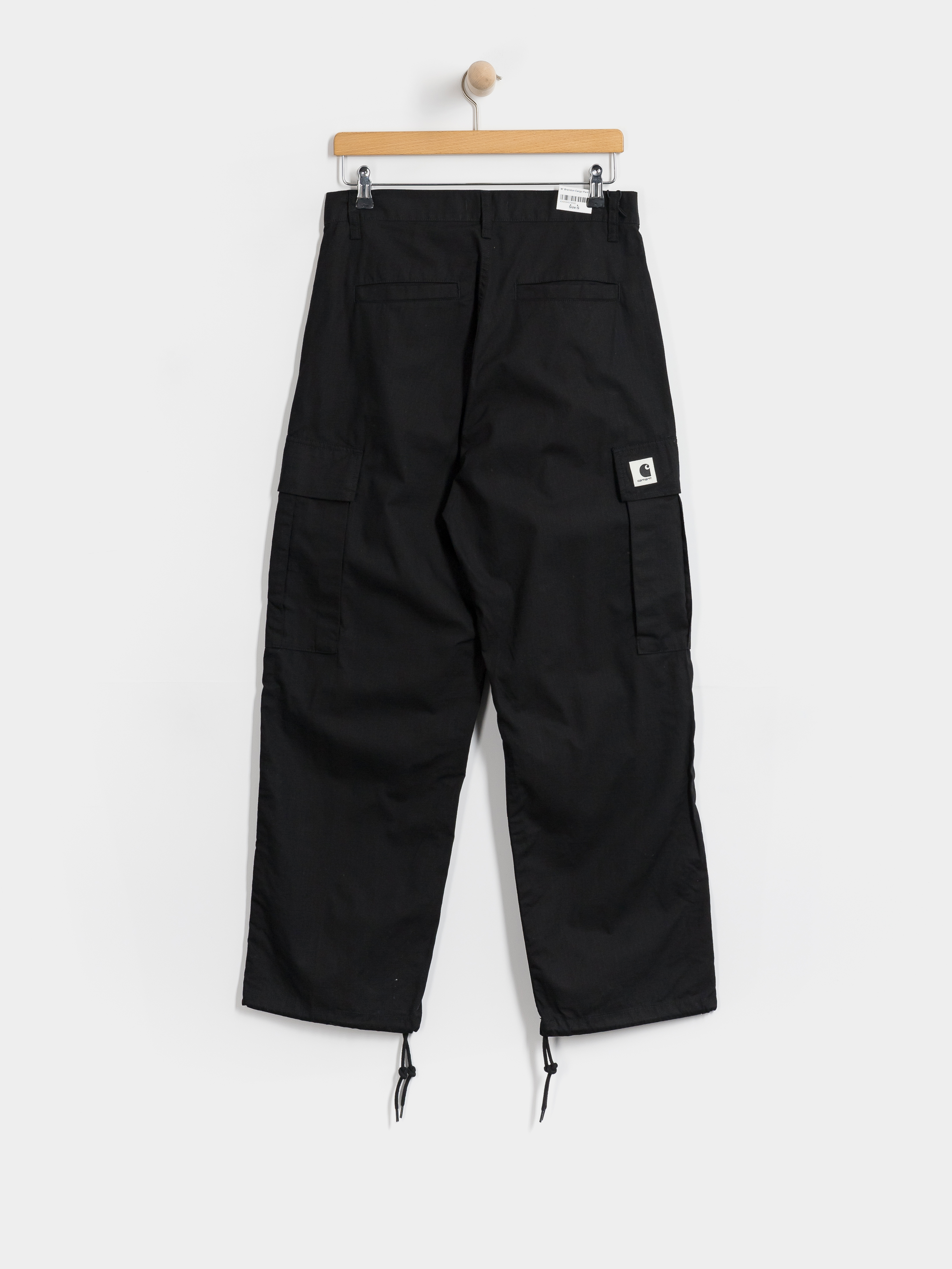 Панталони Carhartt WIP Brandon Cargo Wmn (black/rinsed)