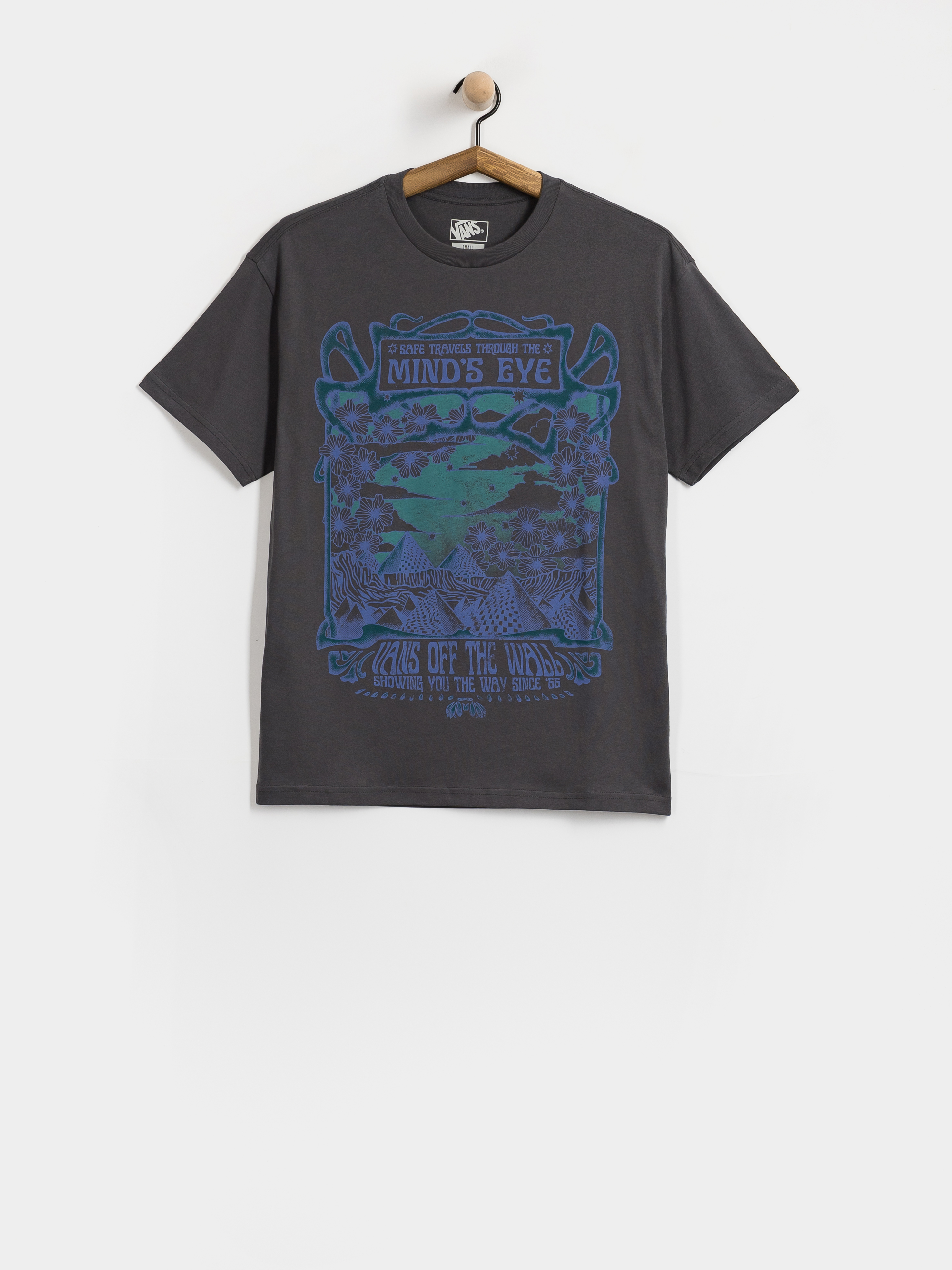 Тениска Vans Minds Eye Oversized Wmn (charcoal grey)