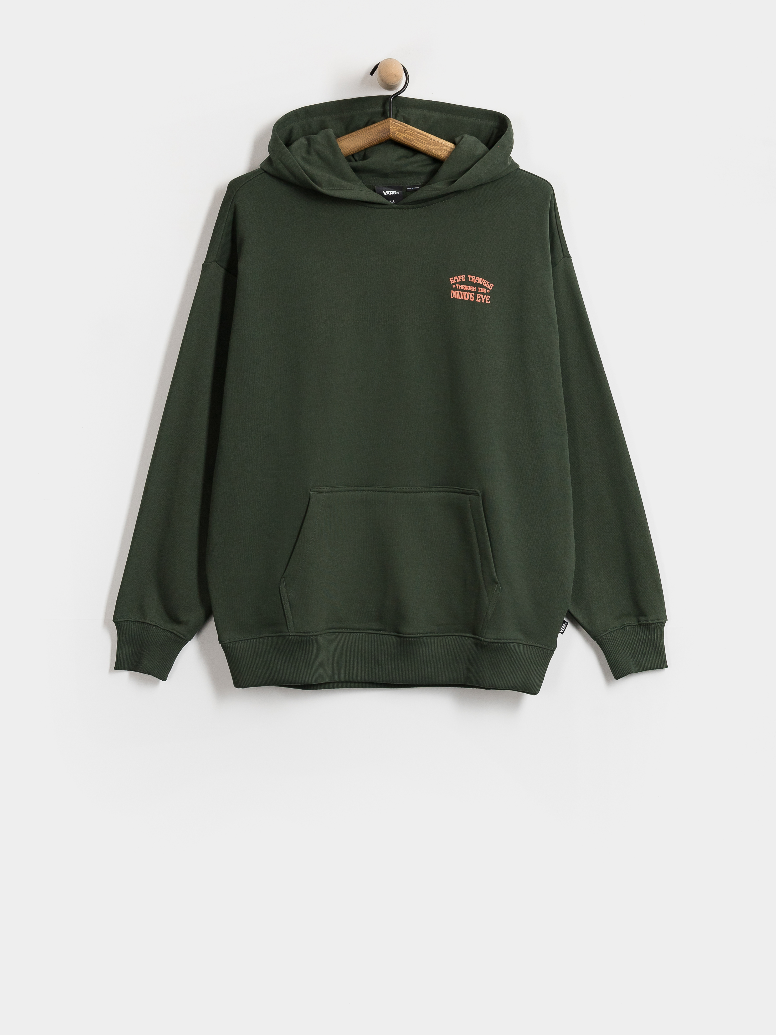 Суитшърт с качулка Vans Minds Eye Os HD Wmn (oil green)