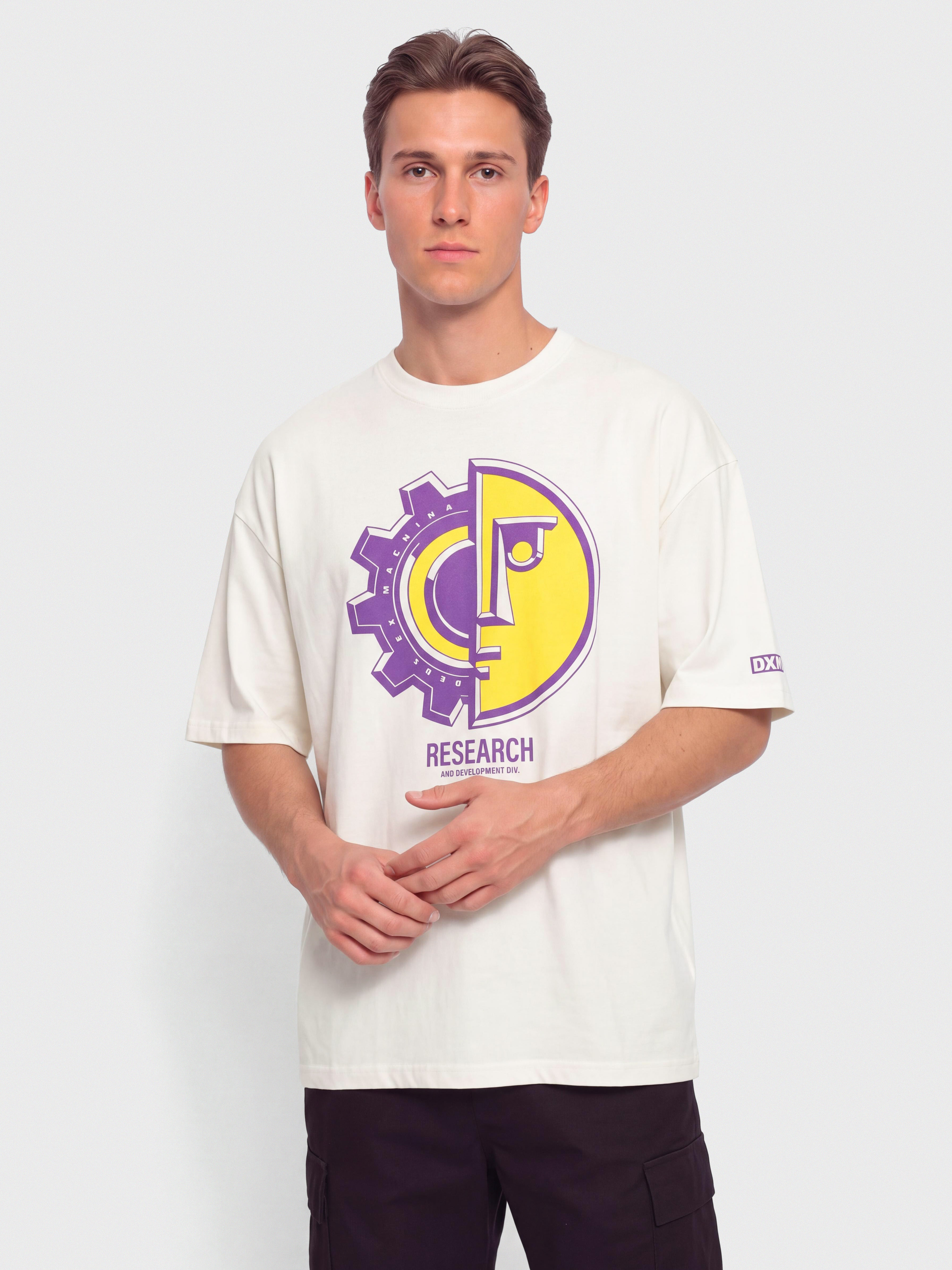 Тениска Deus Ex Machina Utility Os (vintage white)