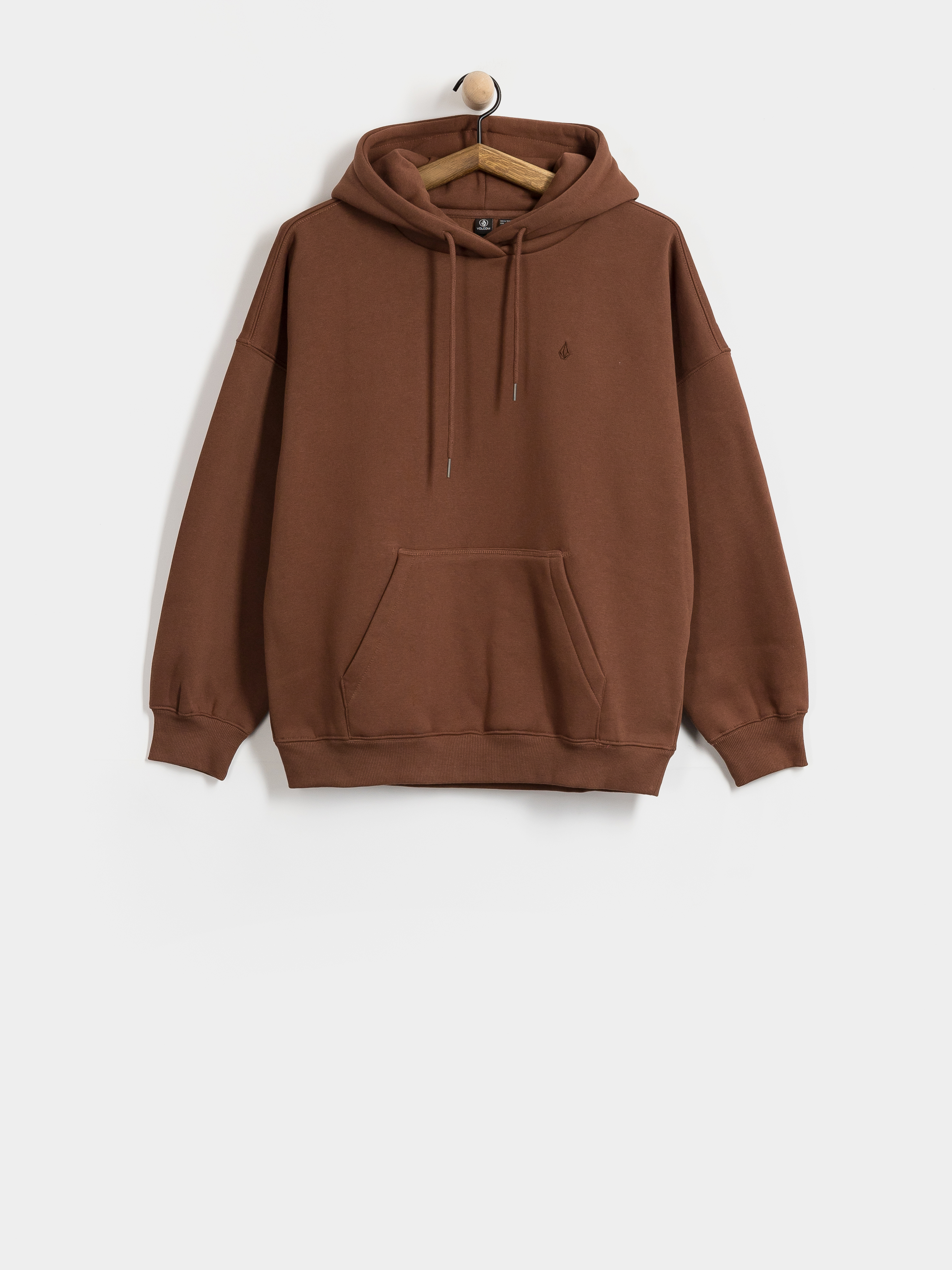 Суитшърт с качулка Volcom Sto N HD Wmn (tobacco brown)