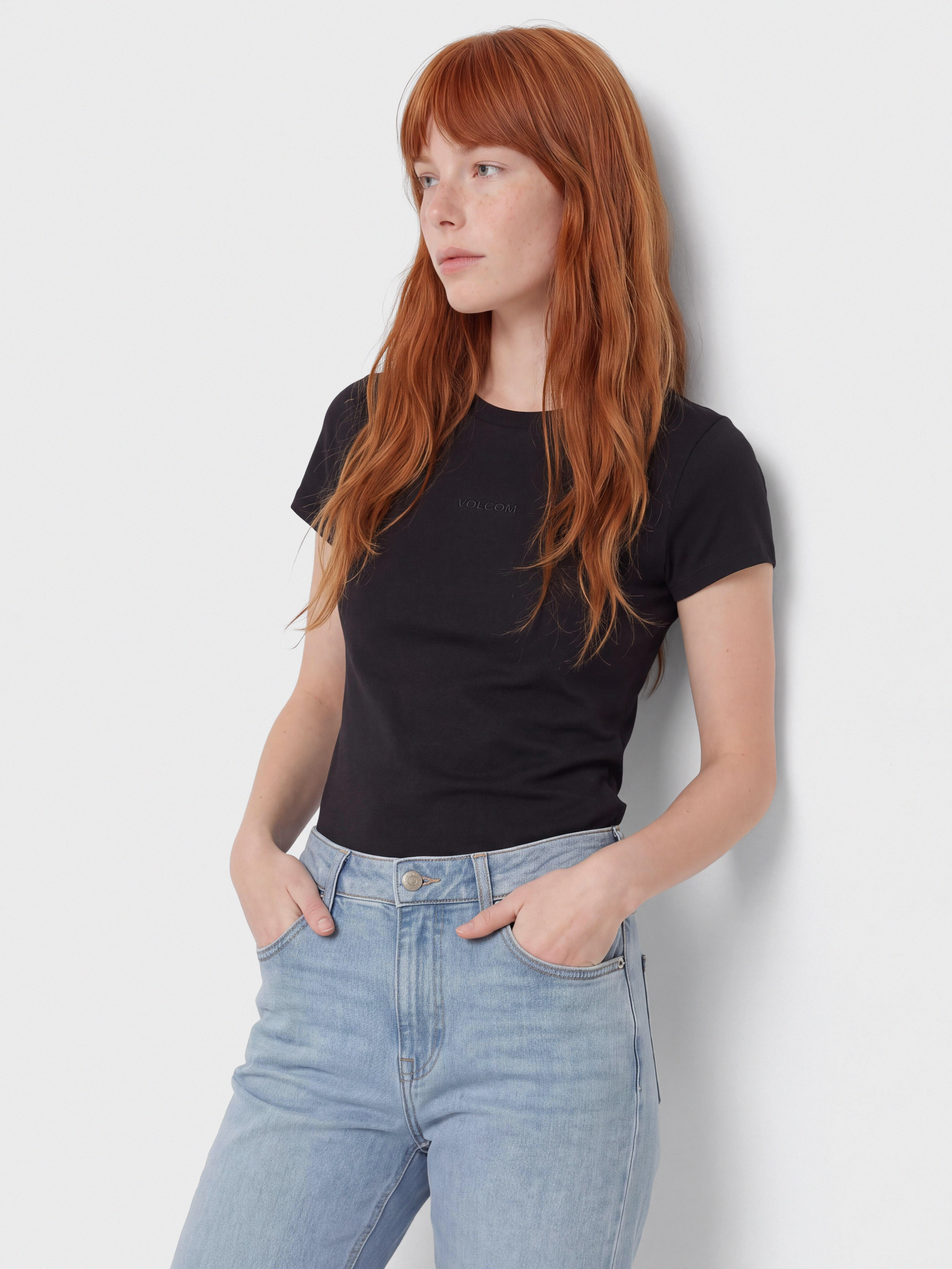 Тениска Volcom Volcom Stone Tight Wmn (black)