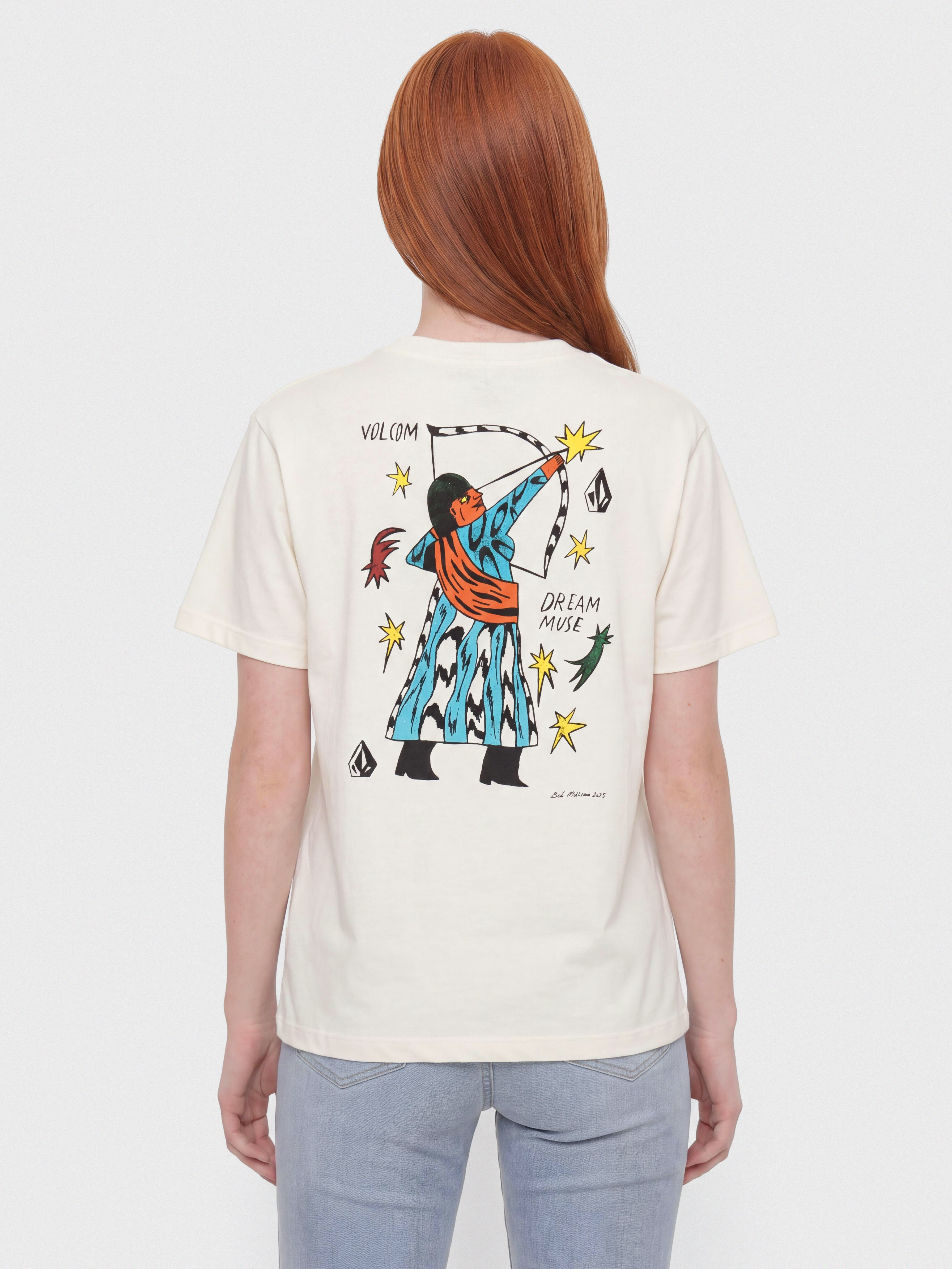 Тениска Volcom Radical Daze Up Wmn (off white)