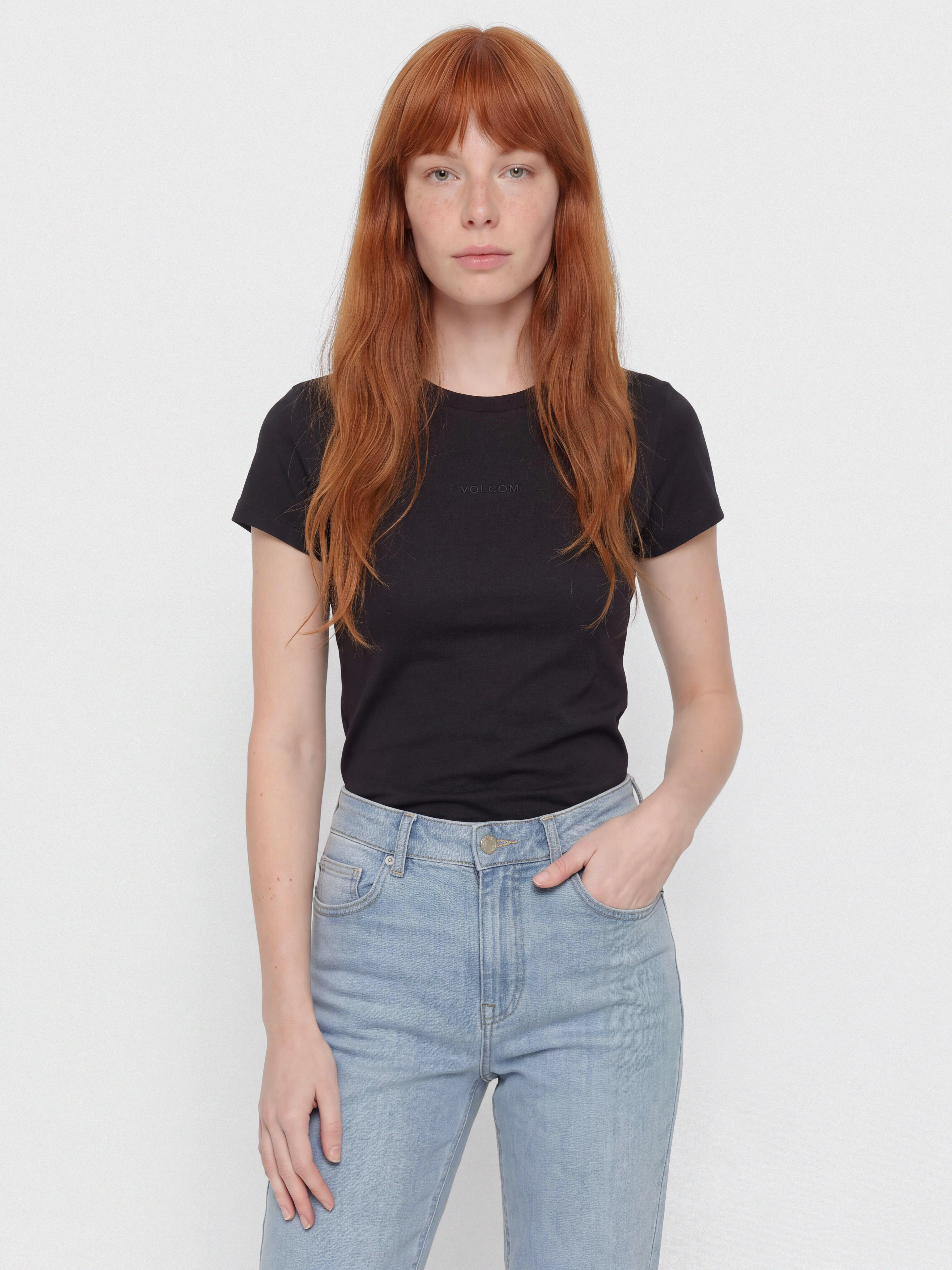 Тениска Volcom Volcom Stone Tight Wmn (black)