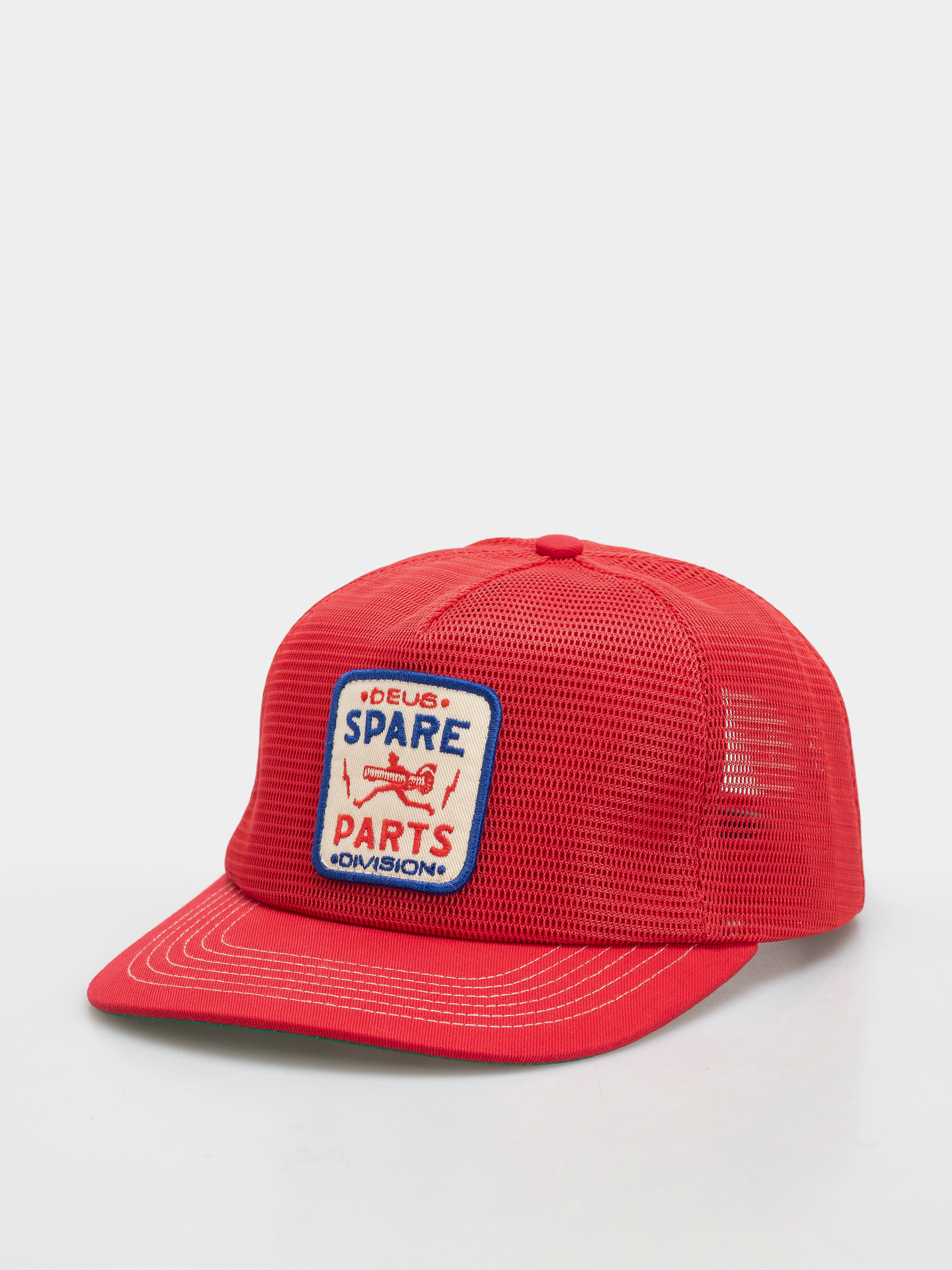 Шапка с козирка Deus Ex Machina Mudflap Trucker (cherry red)
