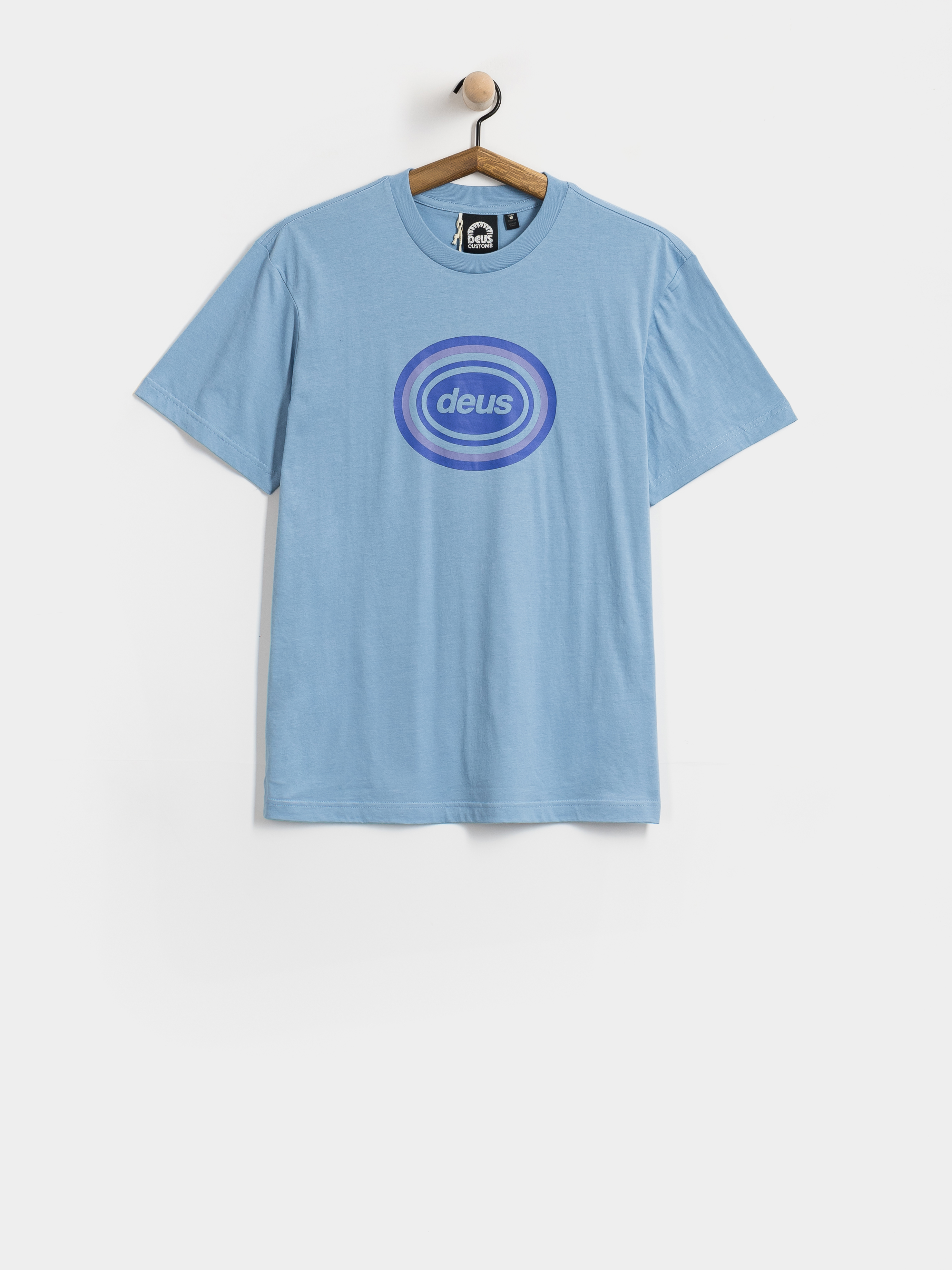 Тениска Deus Ex Machina Refuge (glacier blue)