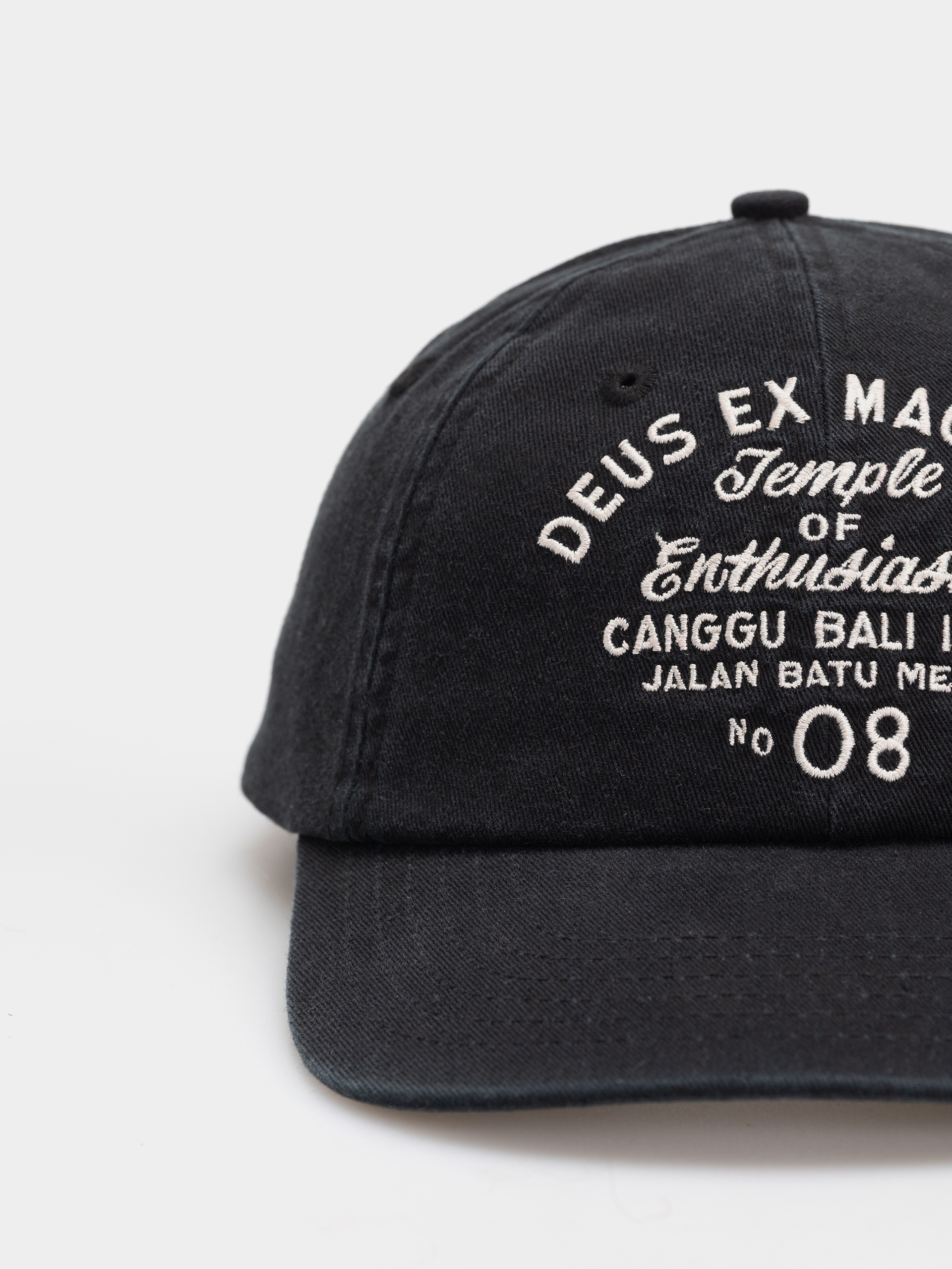 Шапка с козирка Deus Ex Machina Canggu Sign (black)