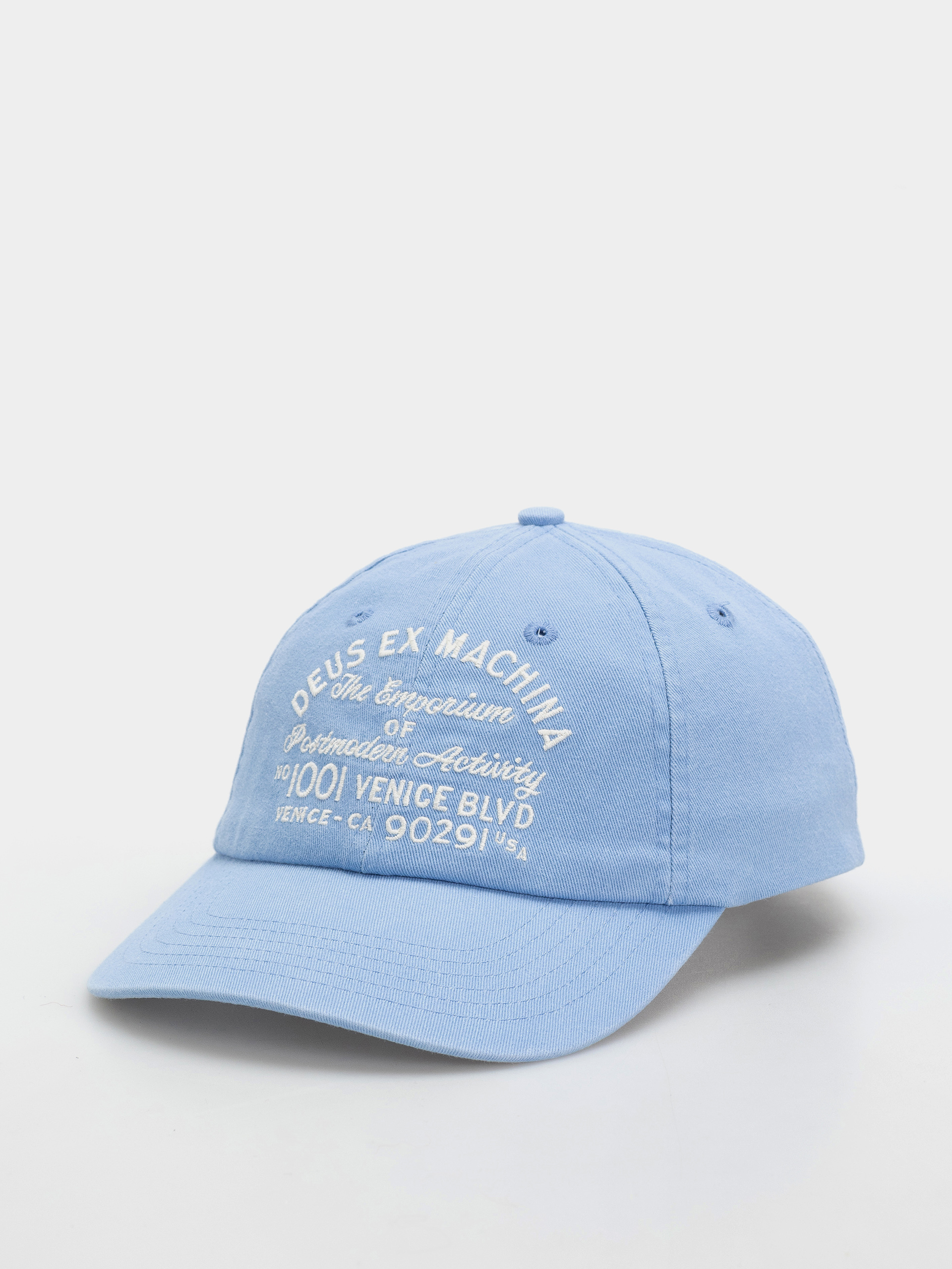 Шапка с козирка Deus Ex Machina Venice Sign (glacier blue)