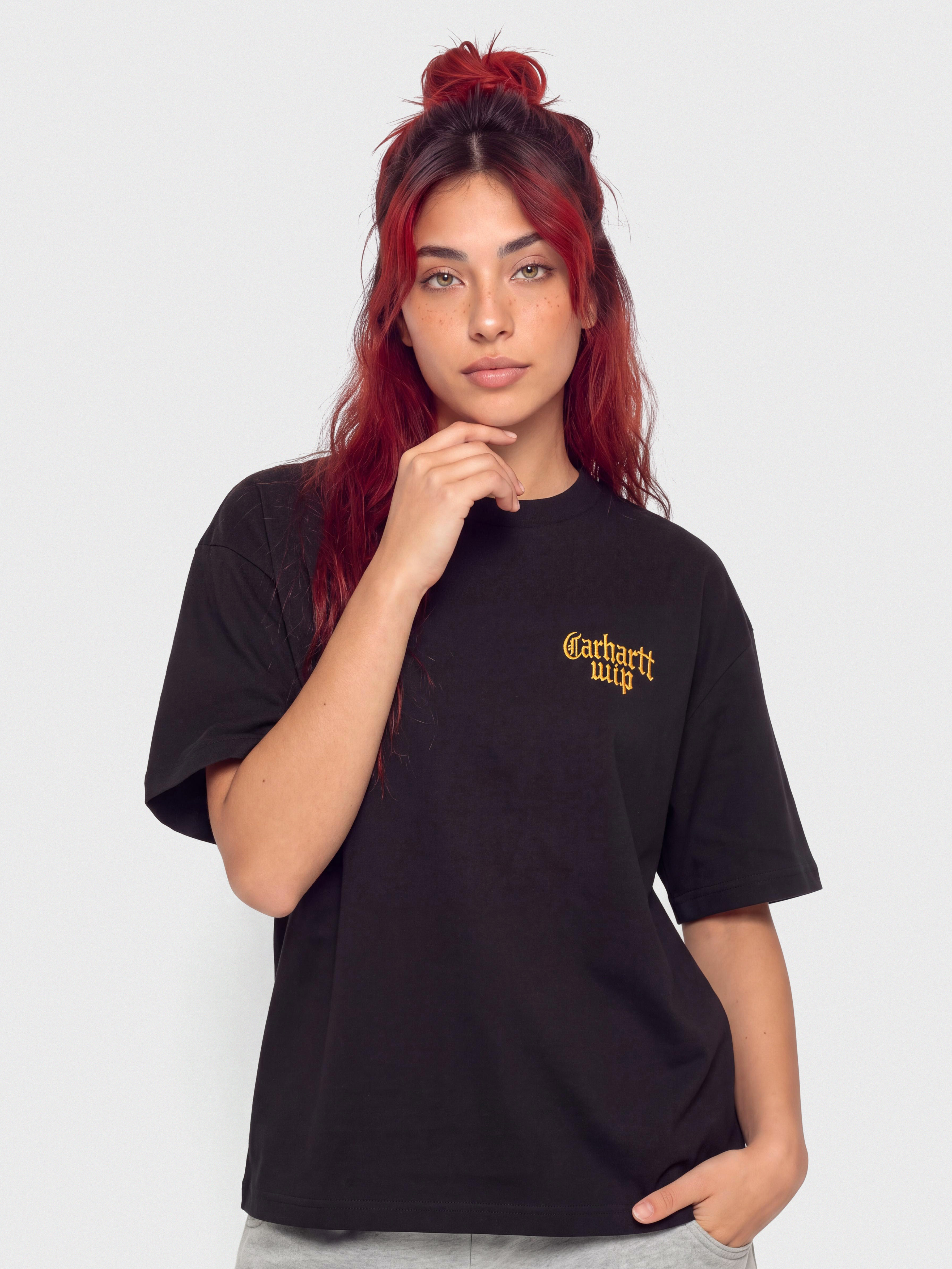 Тениска Carhartt WIP Blackletter Wmn