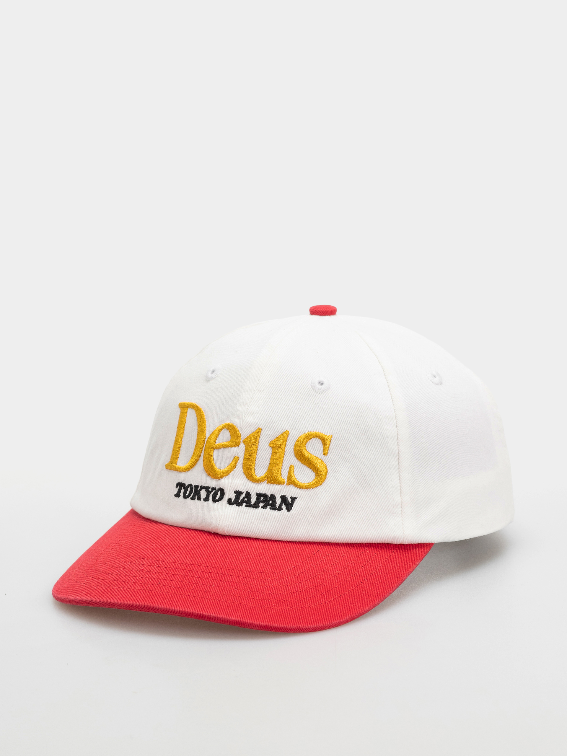 Шапка с козирка Deus Ex Machina Metro (cherry red)