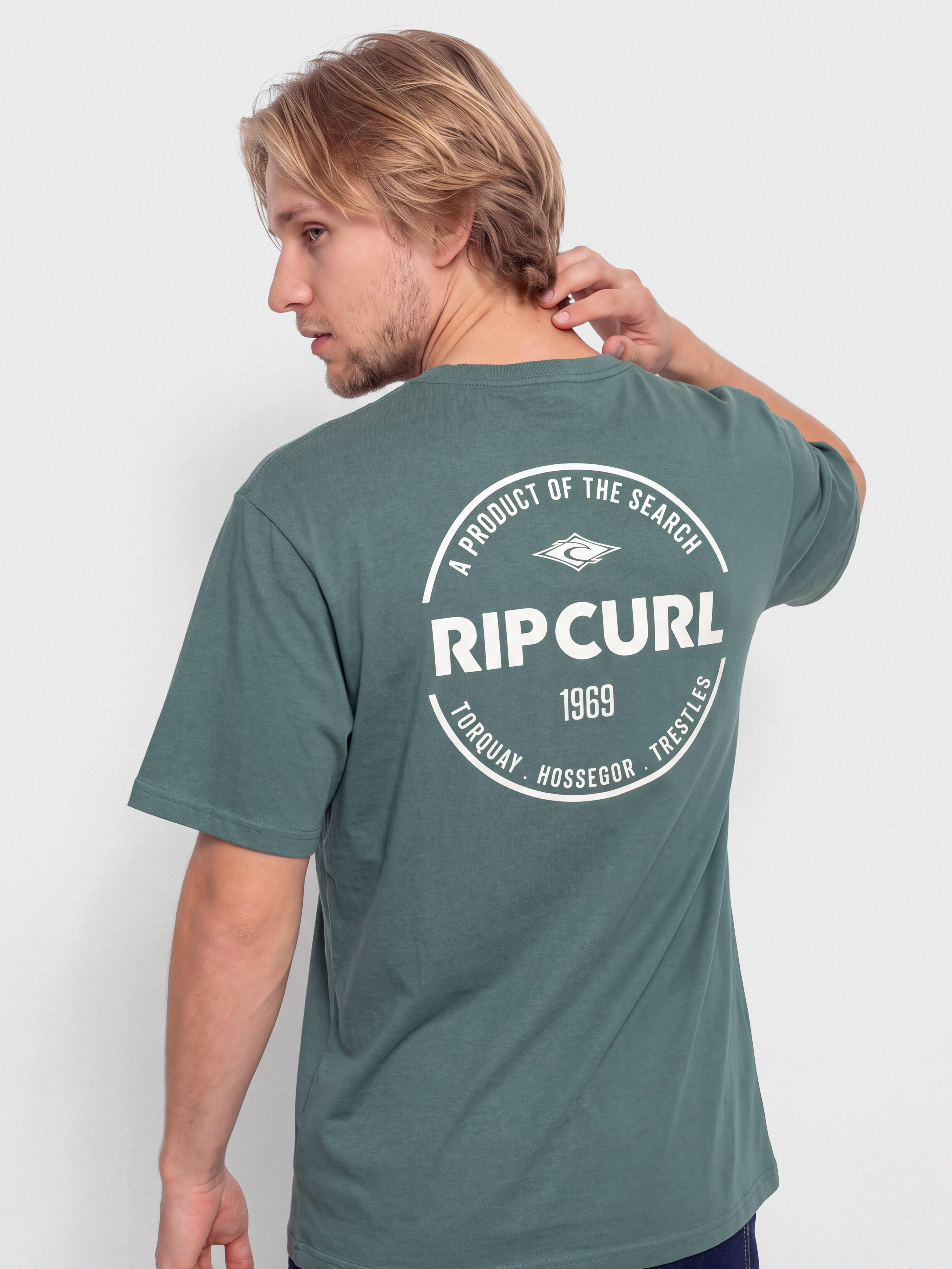 Тениска Rip Curl Staple (muted green)
