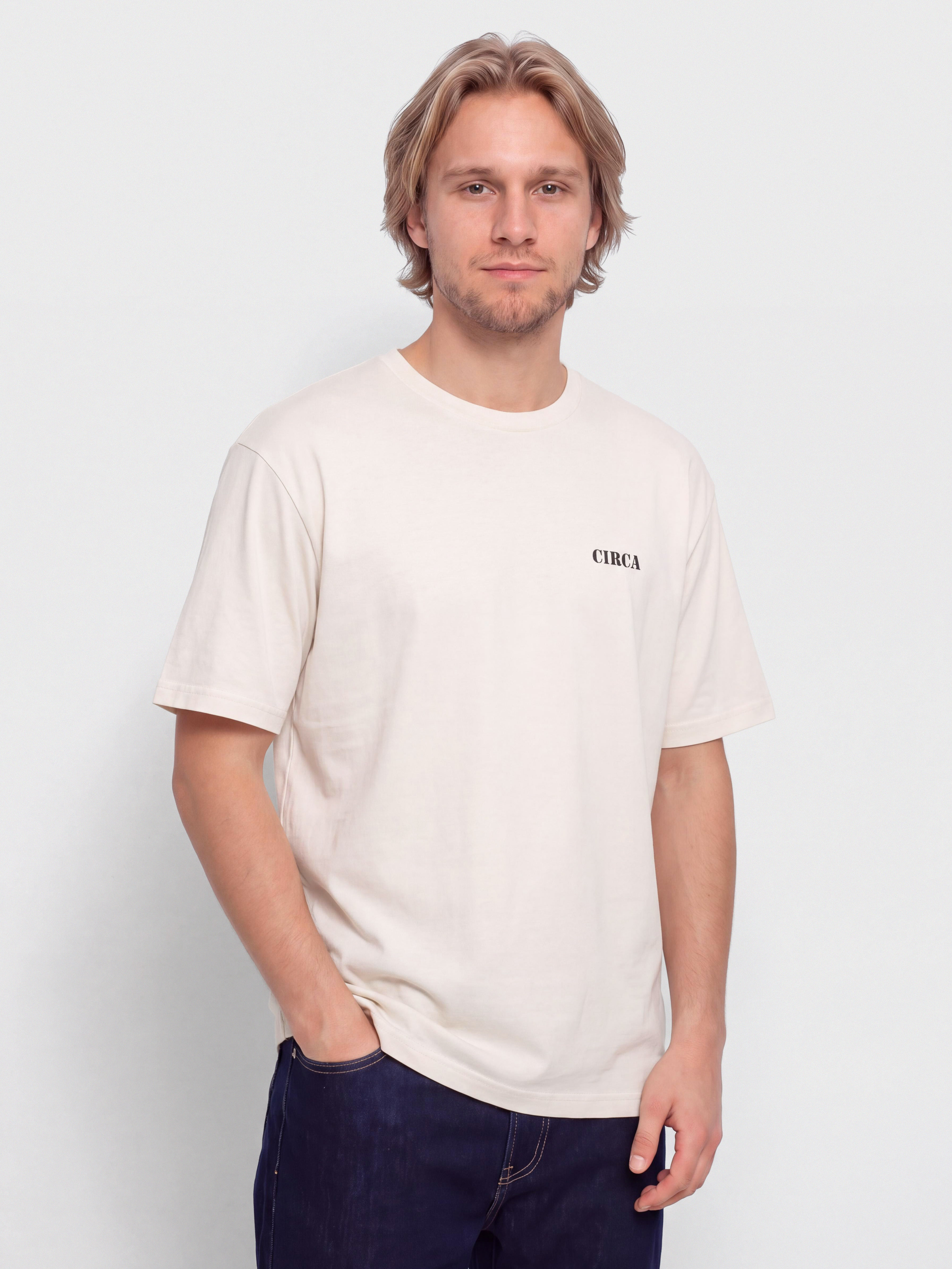 Тениска Circa Till Death (vintage white)