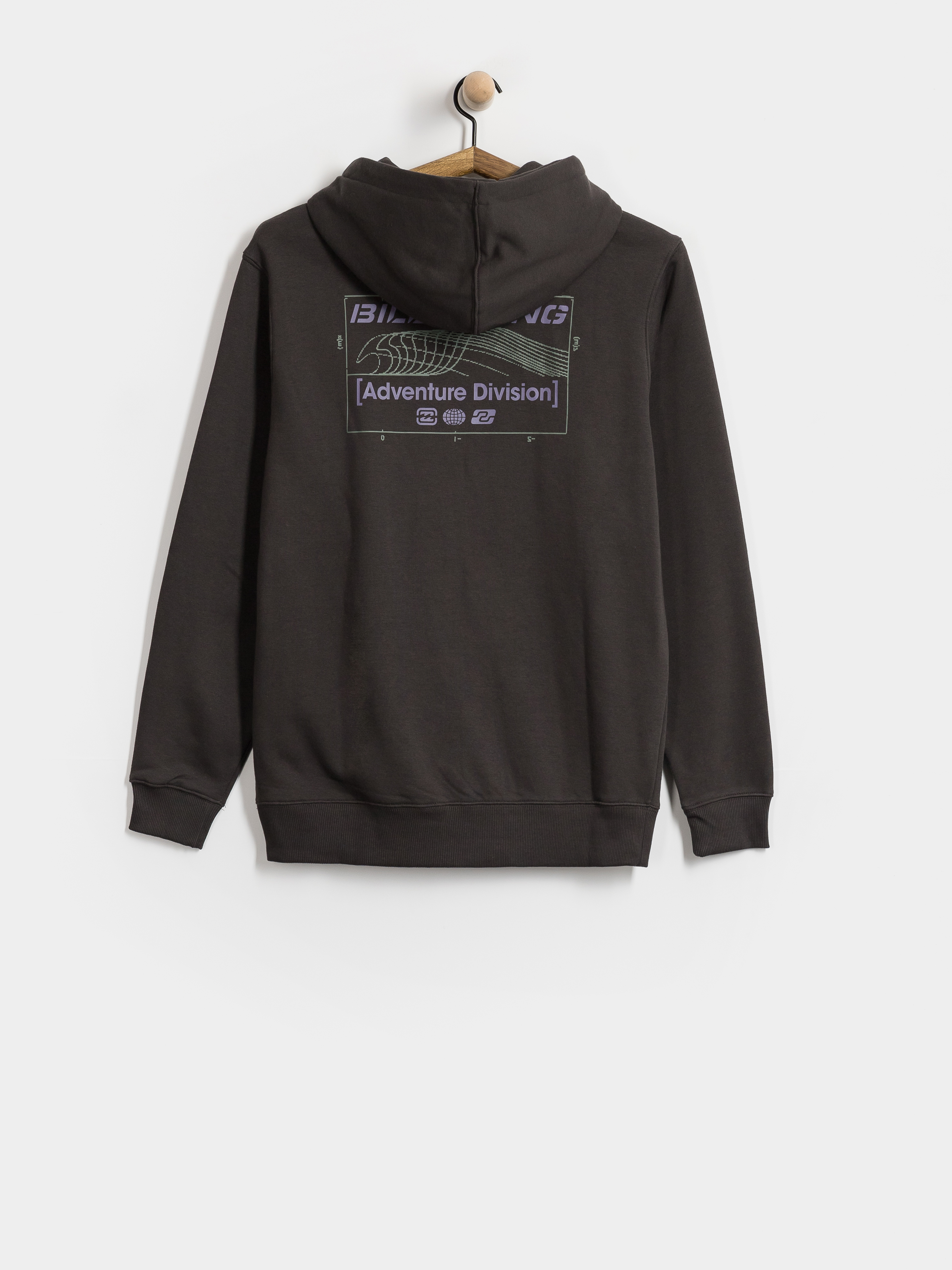 Суитшърт с качулка Billabong Compass HD (washed black)
