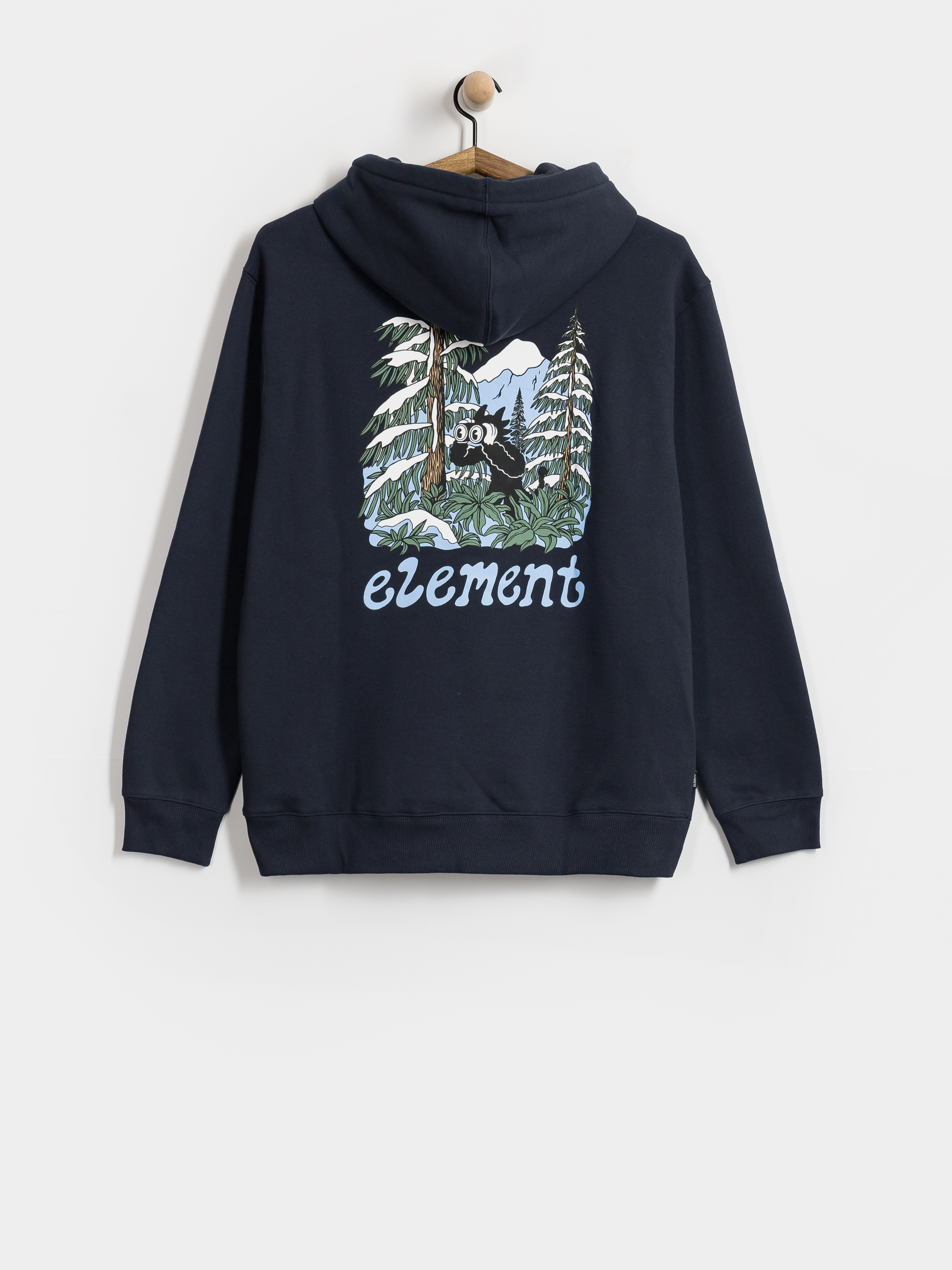 Суитшърт с качулка Element Watching HD (eclipse navy)