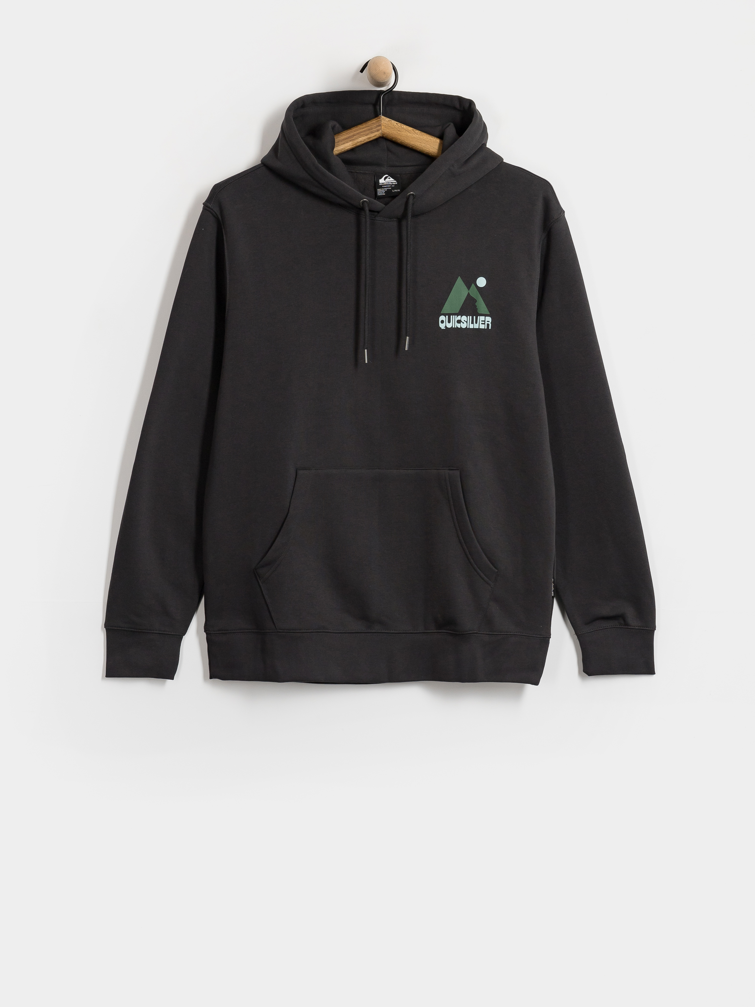 Суитшърт с качулка Quiksilver Salt Water Peak HD (tarmac)