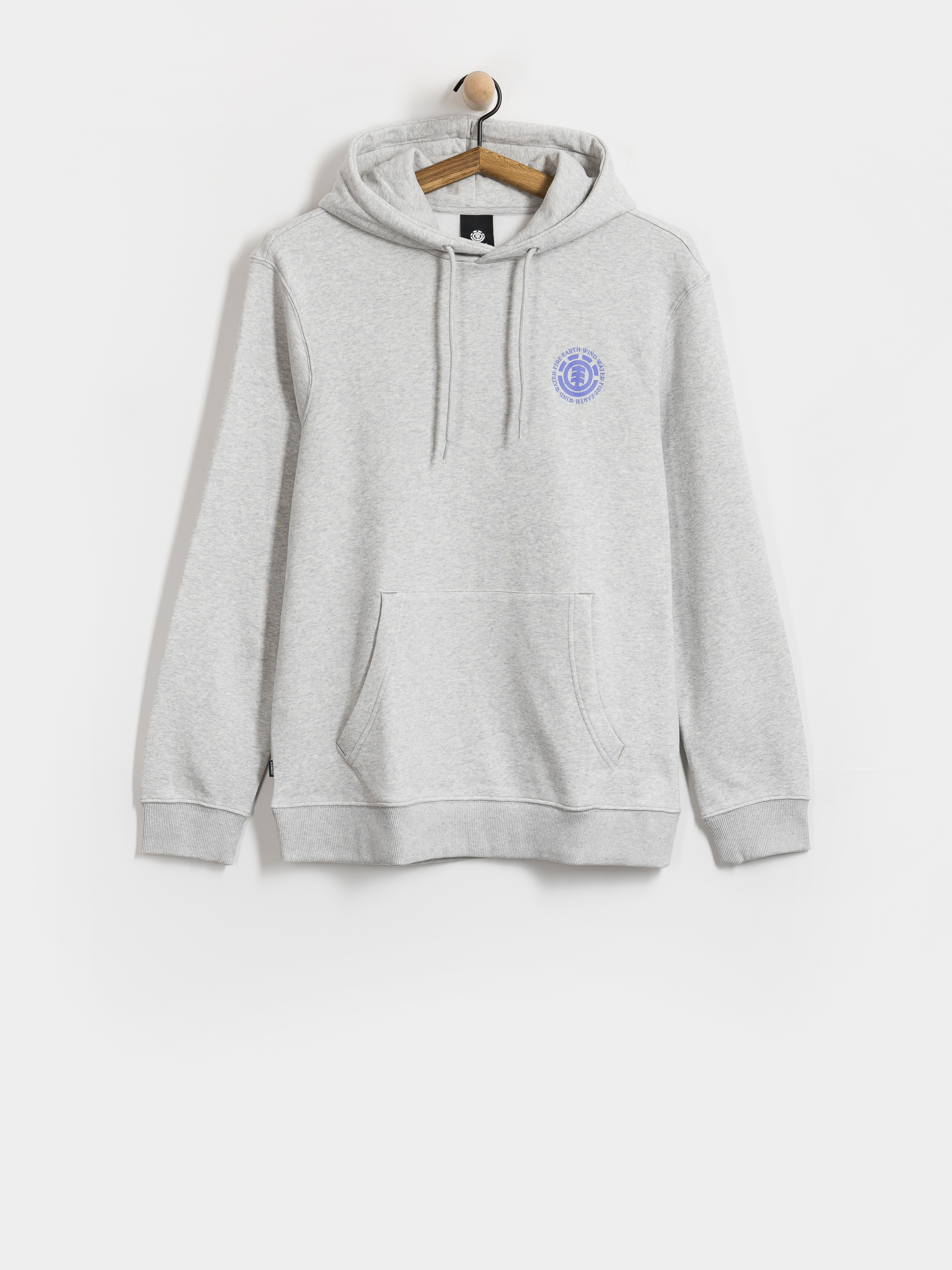 Суитшърт с качулка Element Seal Bp HD (mid grey heather)