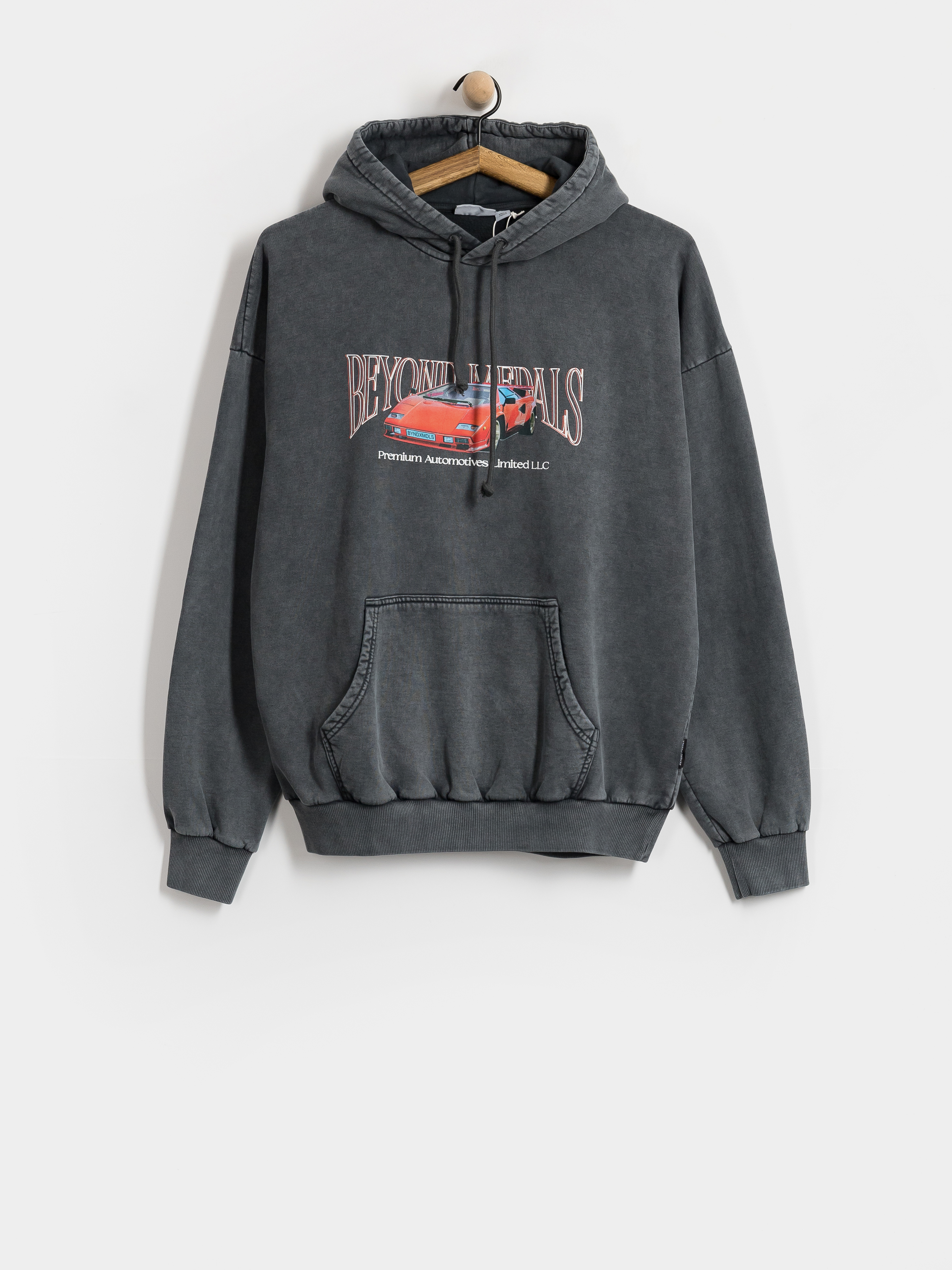 Суитшърт с качулка Beyond Medals Premium HD (black)