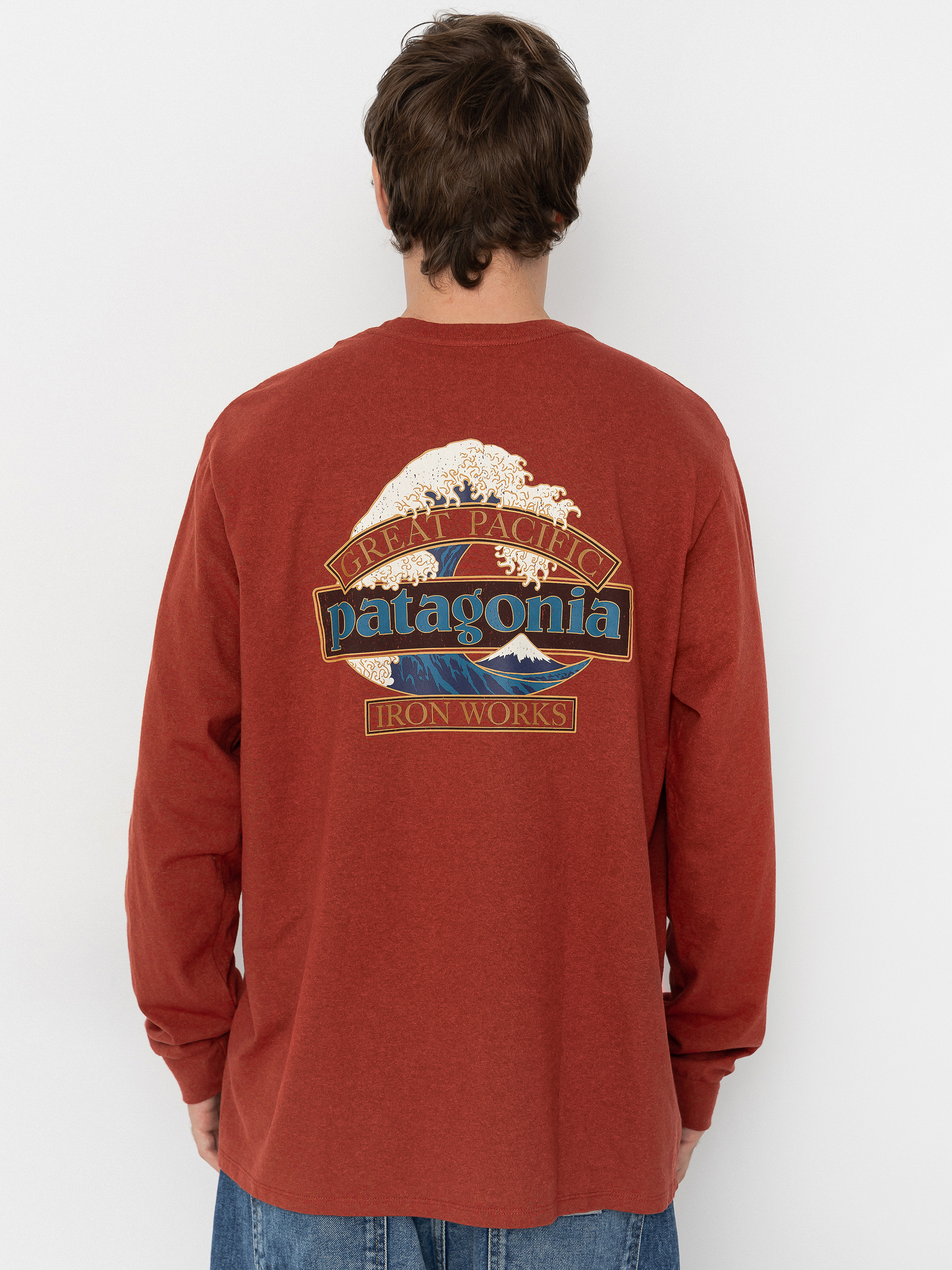 Блуза Patagonia Great Waves Responsibili (rusty red)