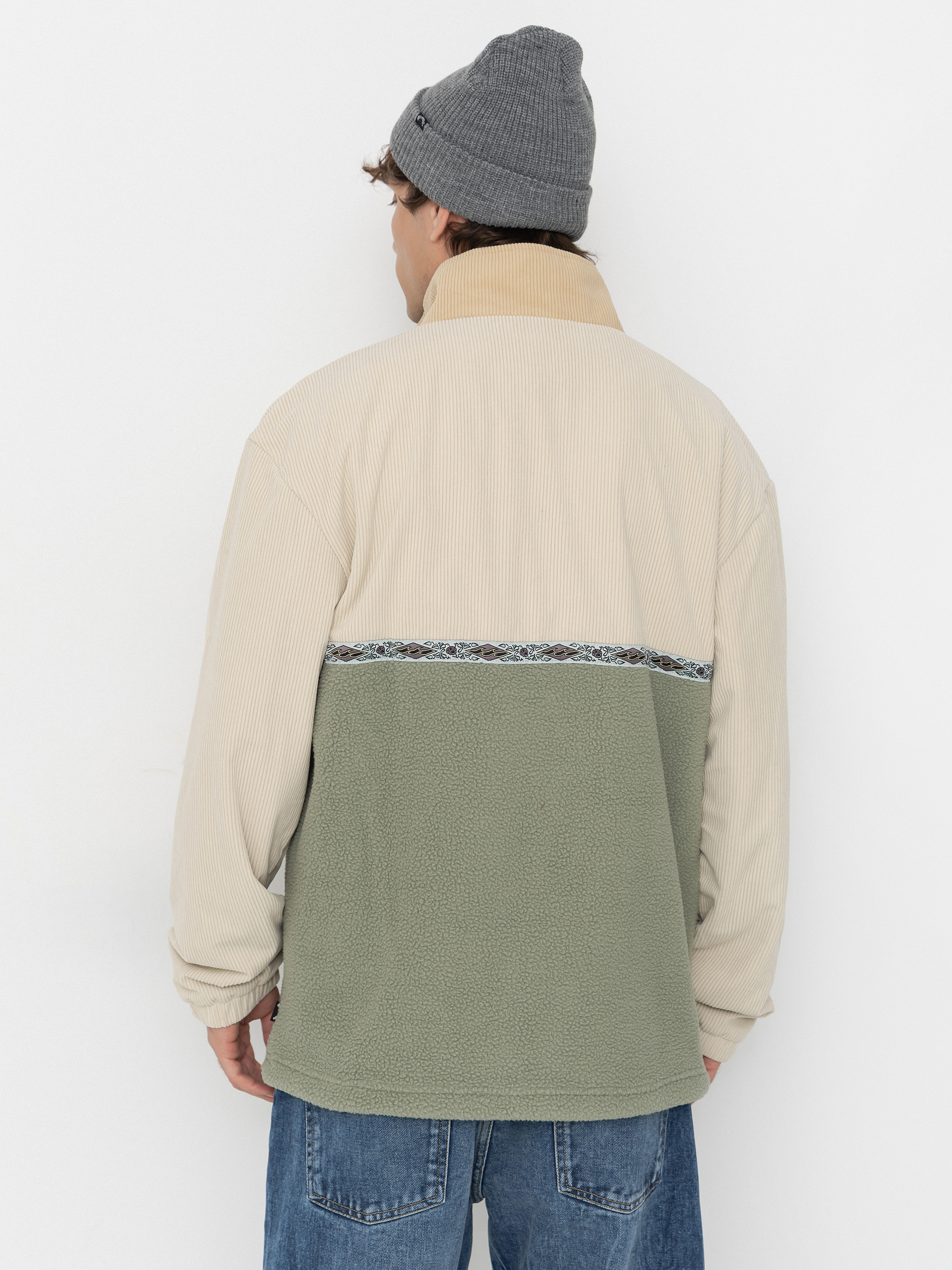 Мъжки Поларени суитшърт Billabong Space Lobster (khaki)