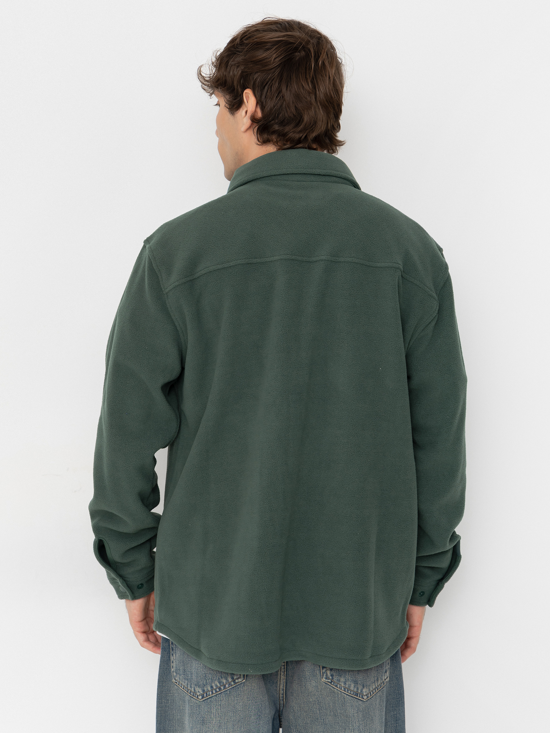 Мъжки Поларени суитшърт Quiksilver Venture Polar Fleece Shirt (forest)
