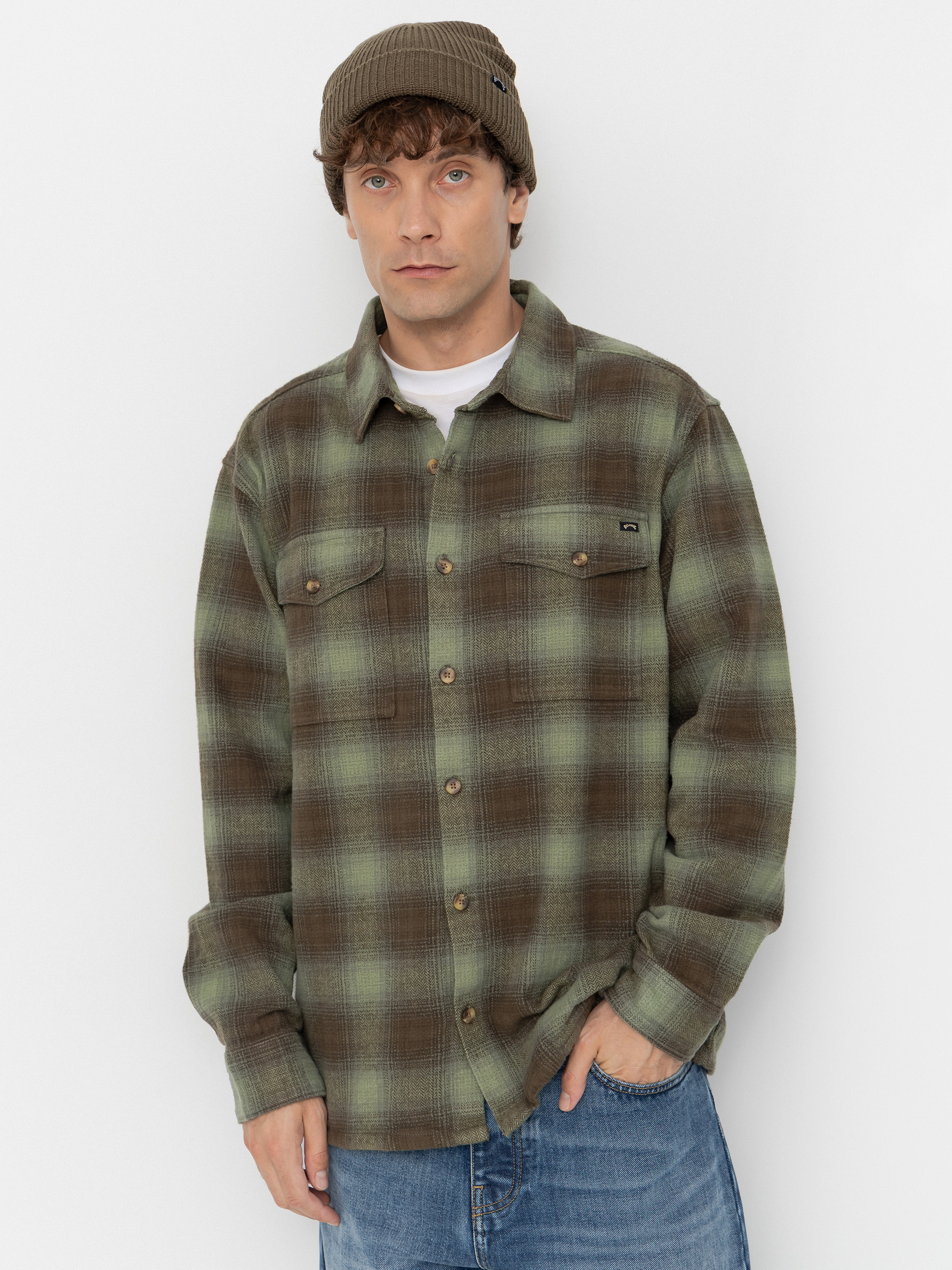 Риза Billabong Ventura Overshirt (hedge green)