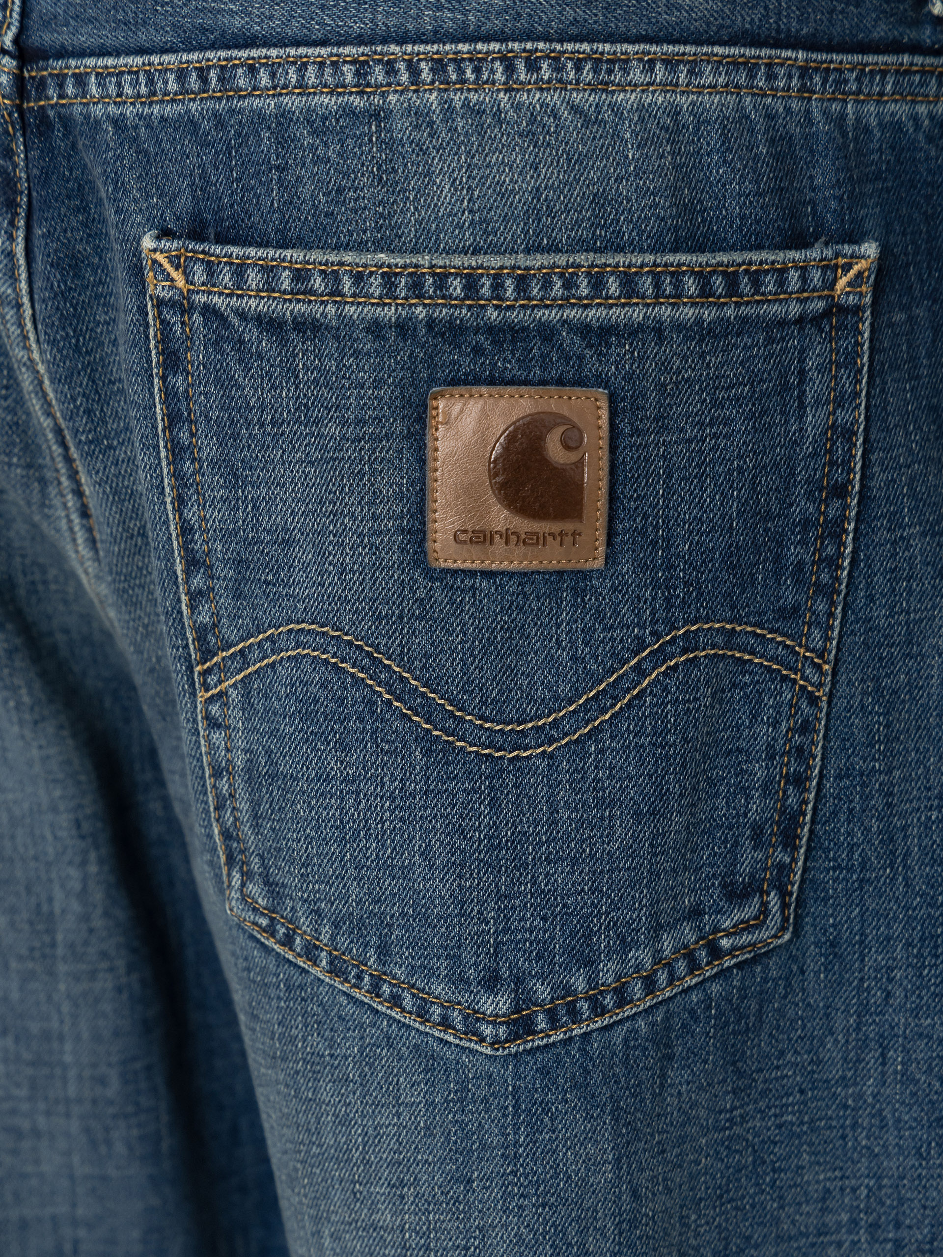 Панталони Carhartt WIP Marlow (blue/dark used wash)