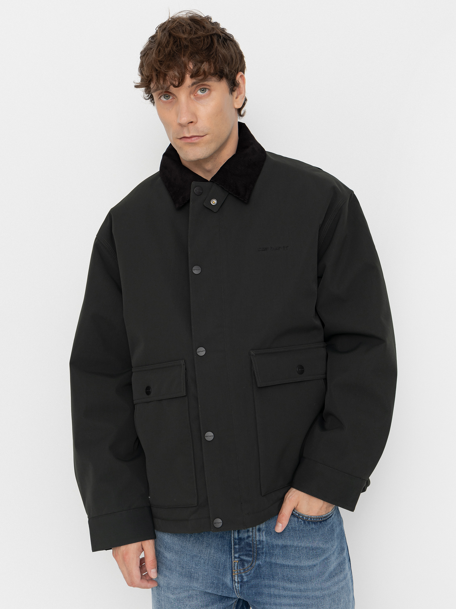 Яке Carhartt WIP Quentin (raven/black)