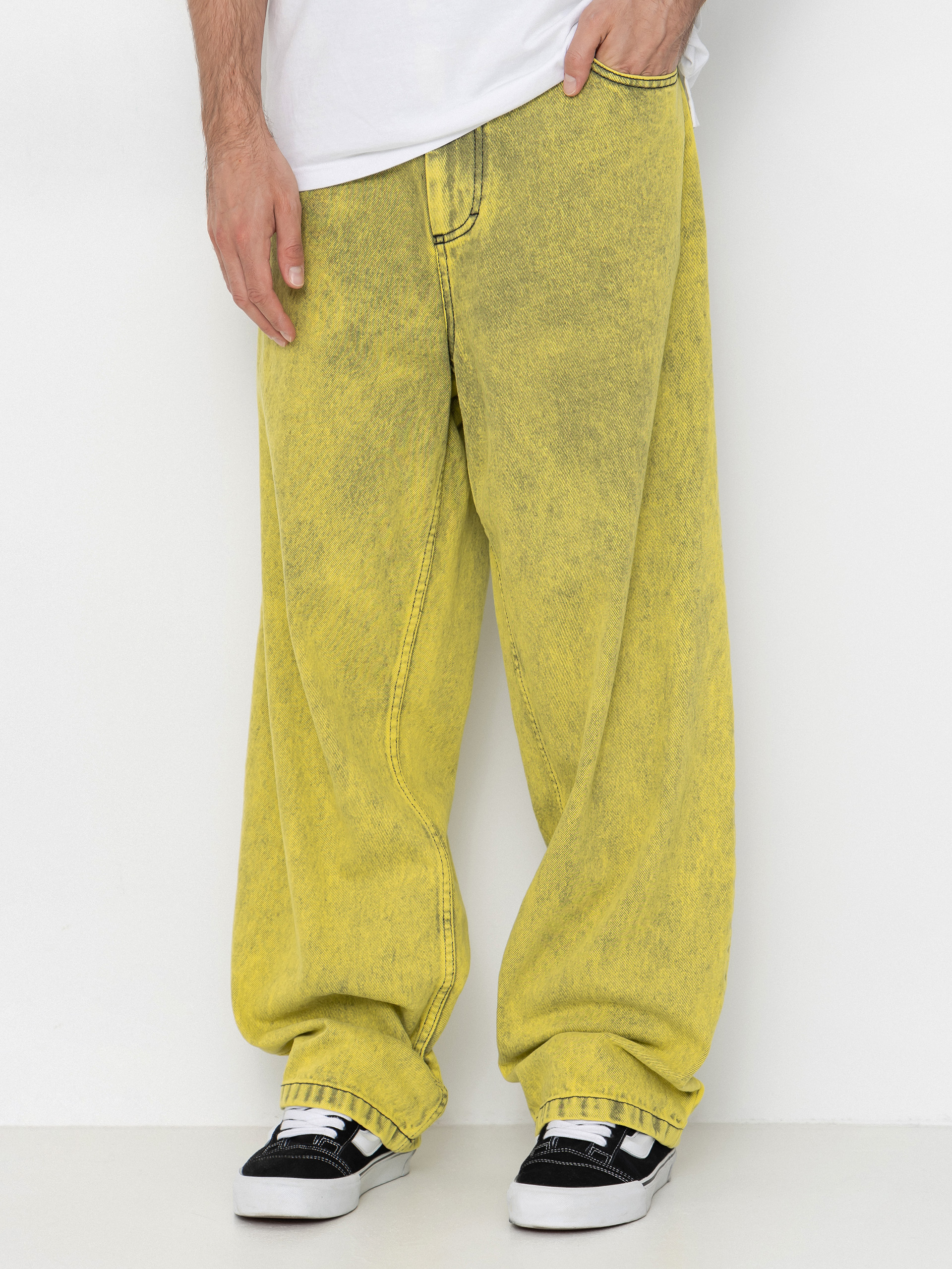 Панталони Polar Skate Big Boy Demon Child (lemon black)